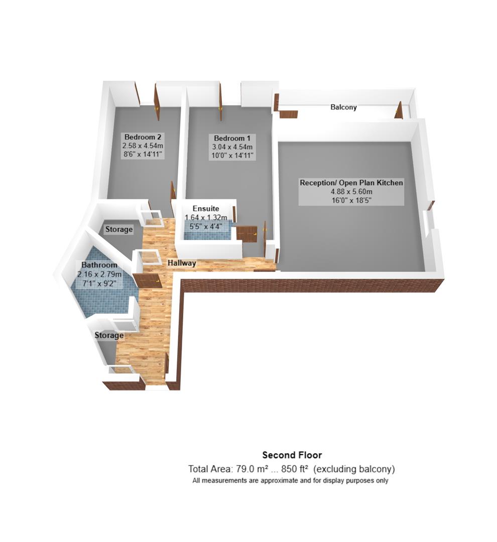 7, 171, Fairfield House, South Street, Enfield floorplan