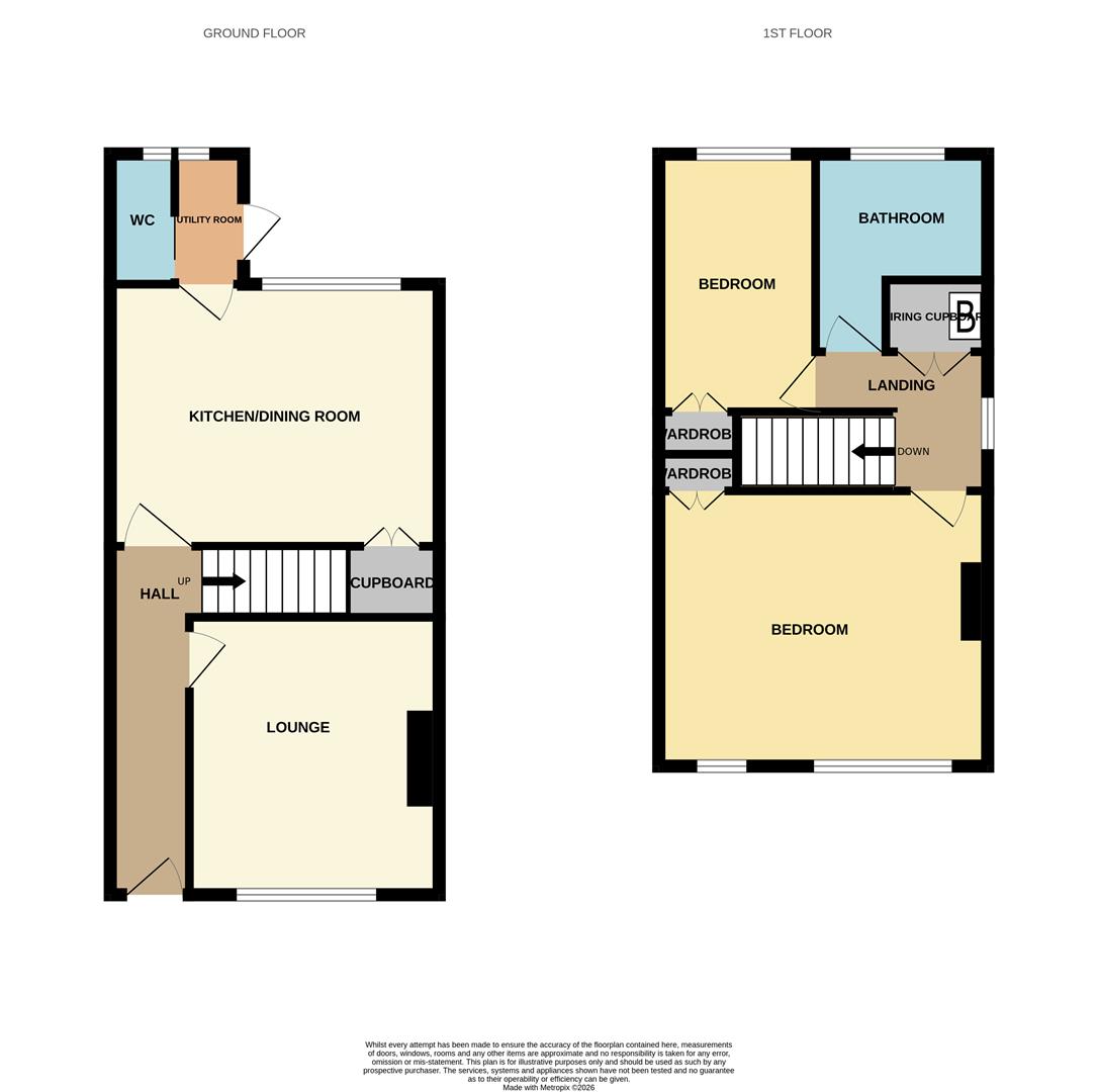 107, Church Street, Highbridge floorplan