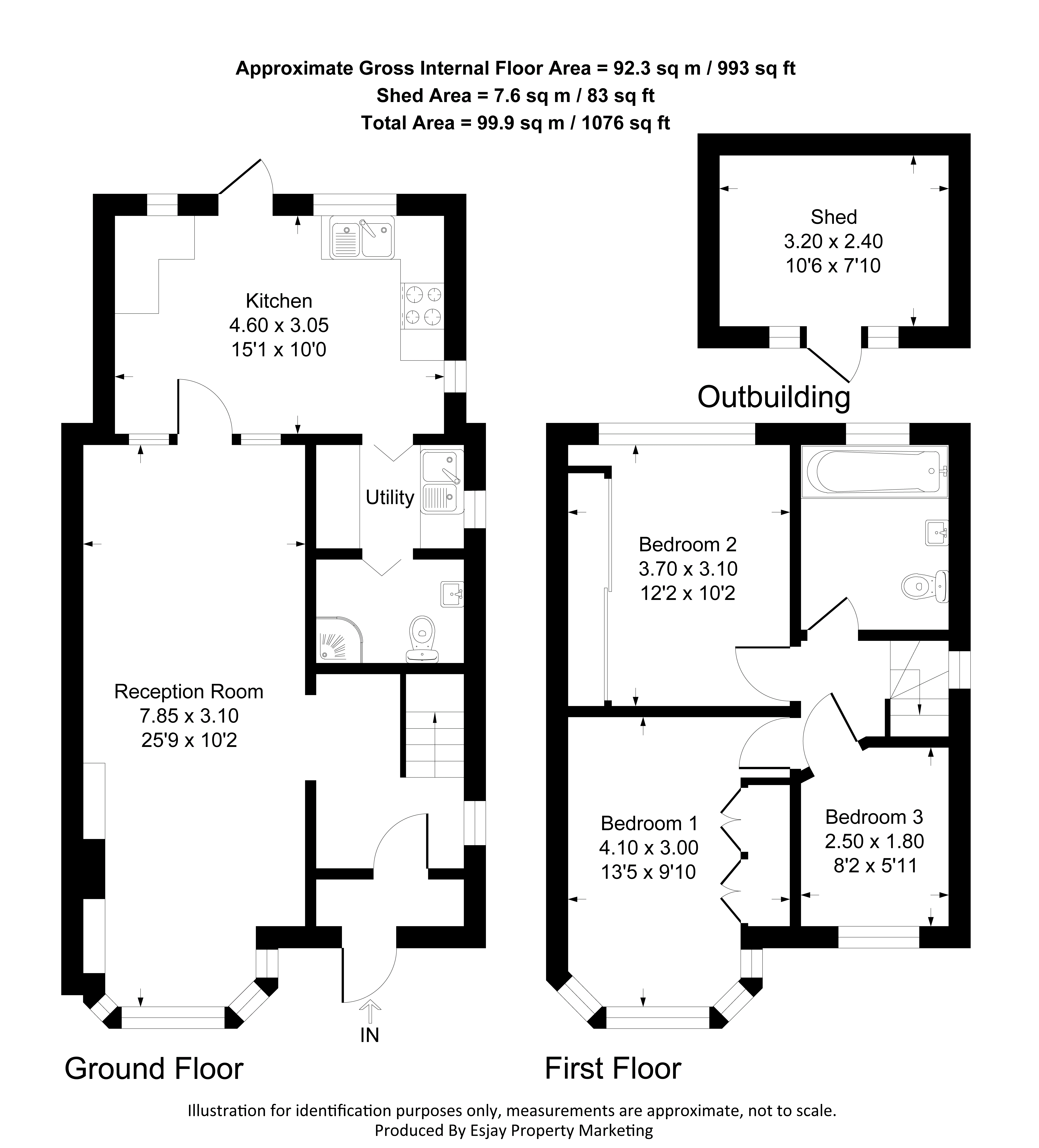 50, Ancaster Crescent, New Malden floorplan
