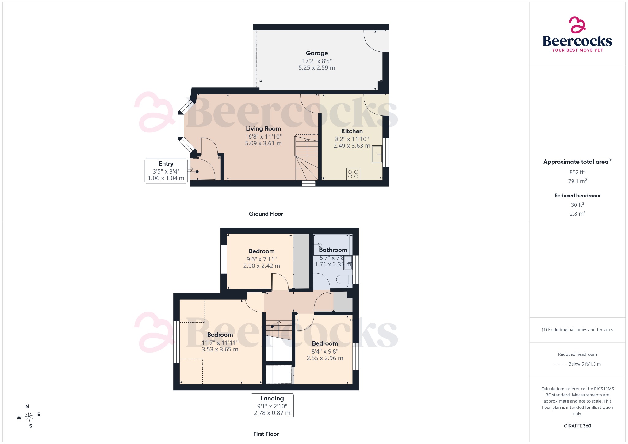 12 Coltman Close, Beverley, East Riding Of Yorkshire floorplan