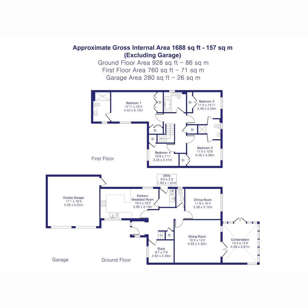 24, Mullein Road, Bicester floorplan