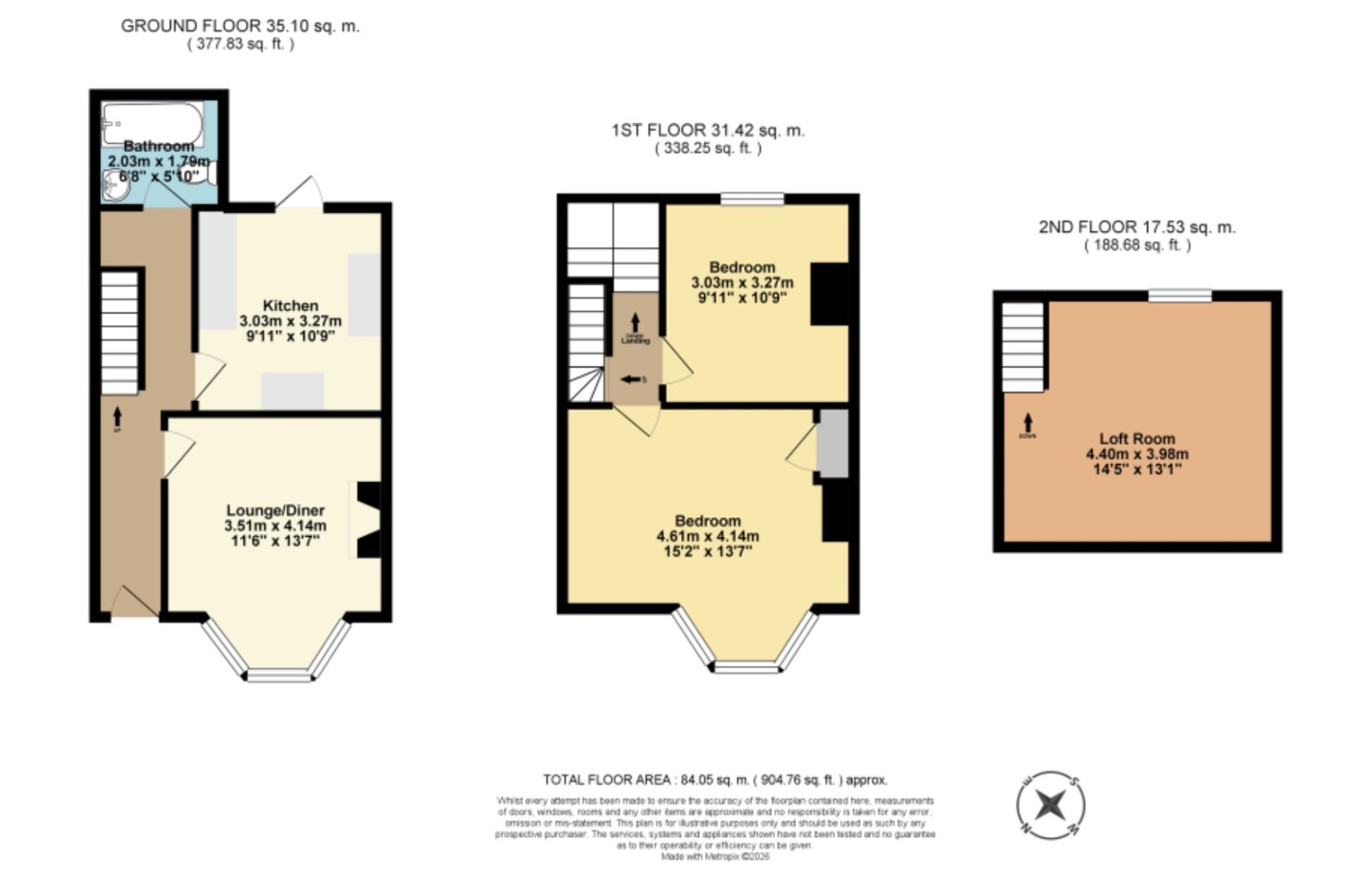 6, Albert Road, Kent floorplan