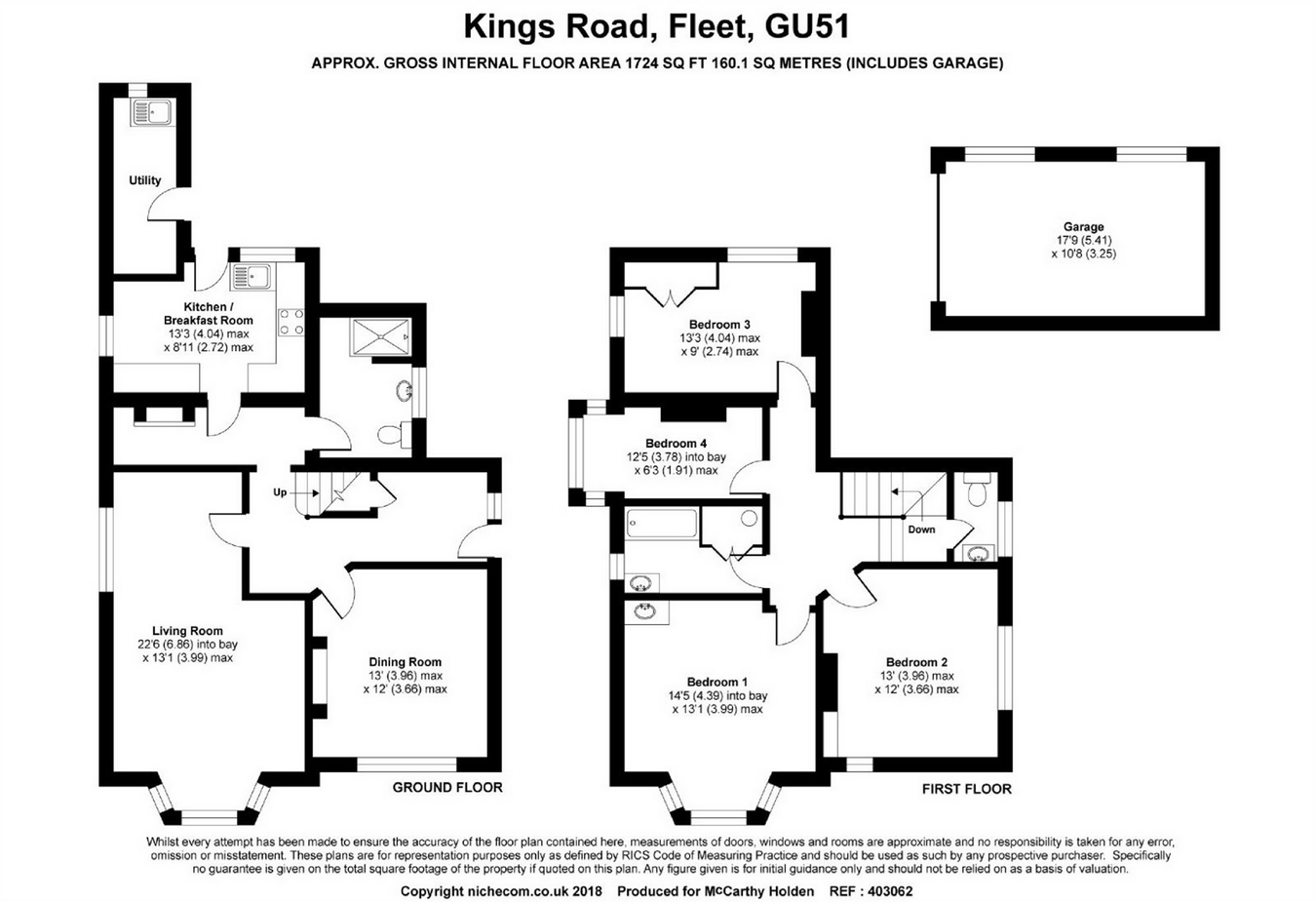 4 Bedrooms  for sale in Kings Road, Fleet GU51