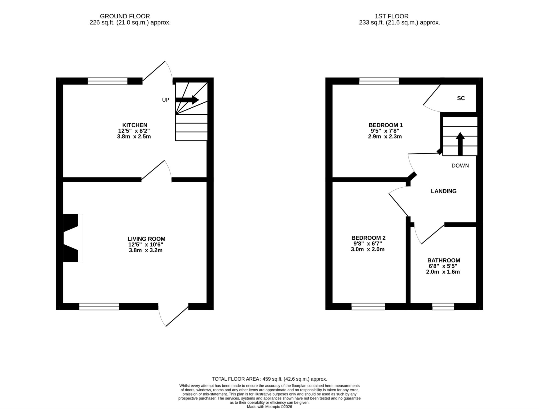 14, High Street, Milton Keynes floorplan