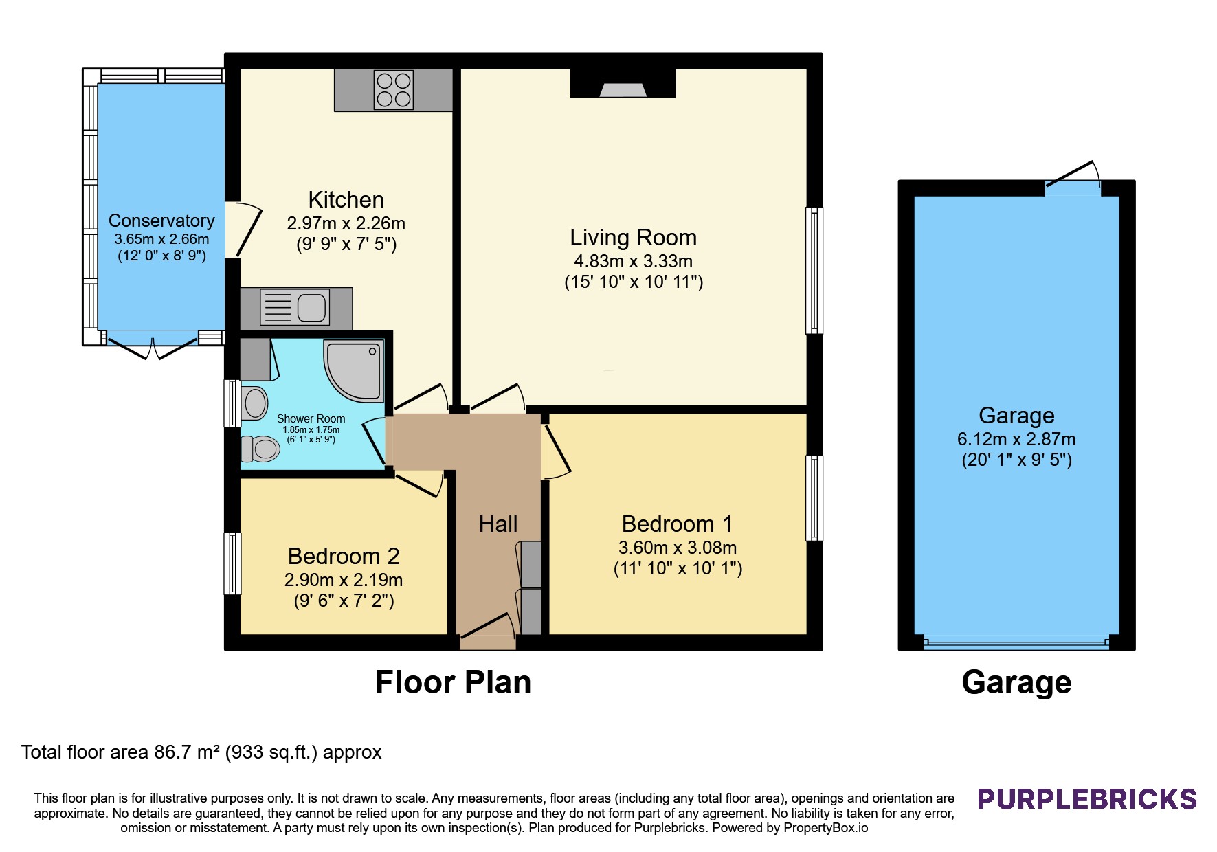 29, Lea Avenue, Crewe floorplan