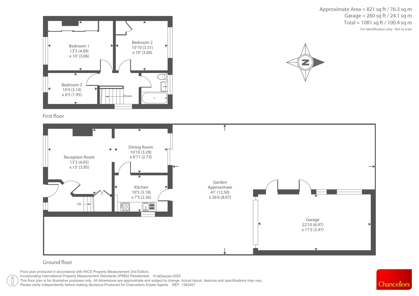 38, Abelwood Road, Witney floorplan