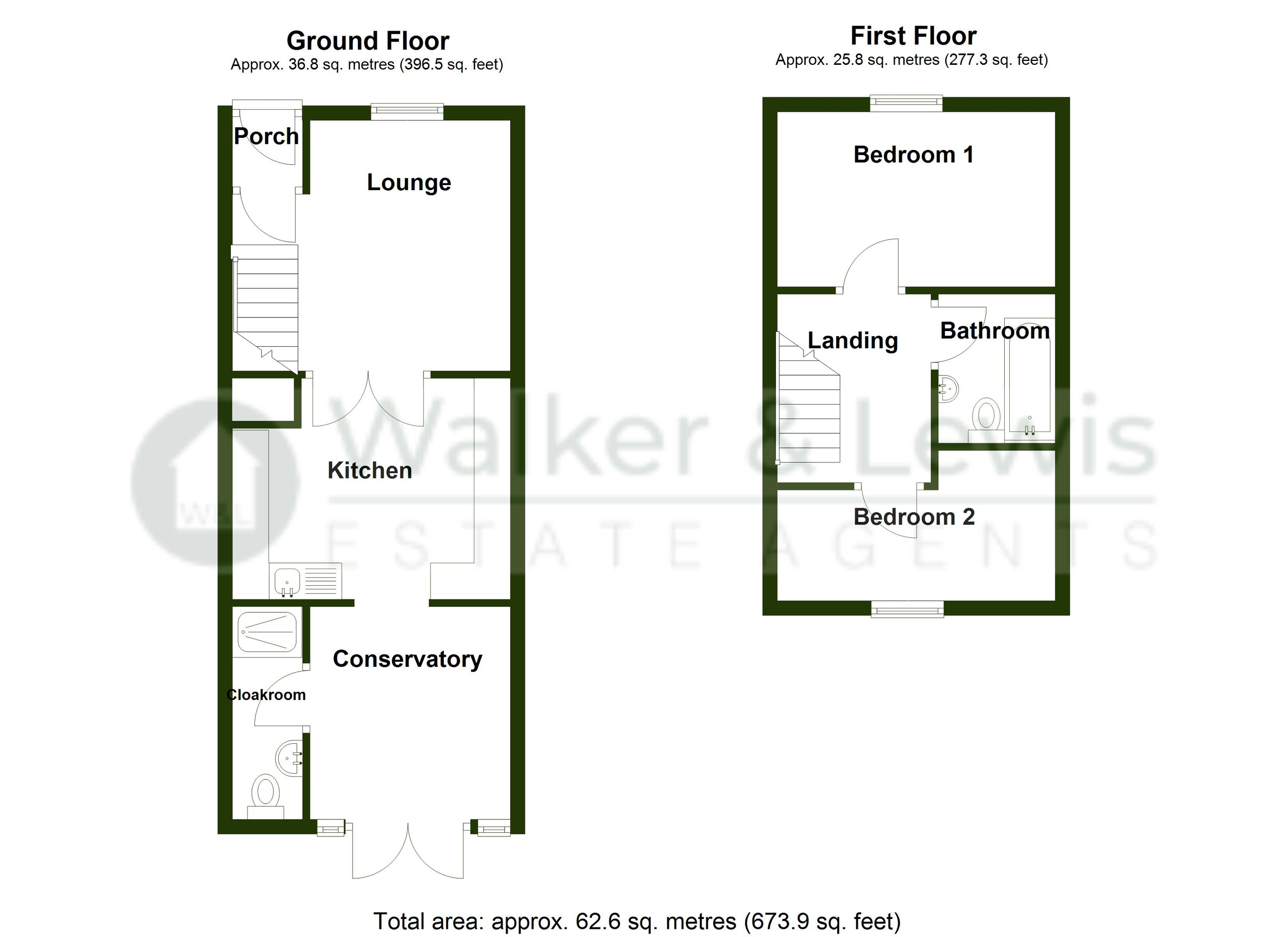 43 Wyndham Street, Merthyr Tydfil floorplan