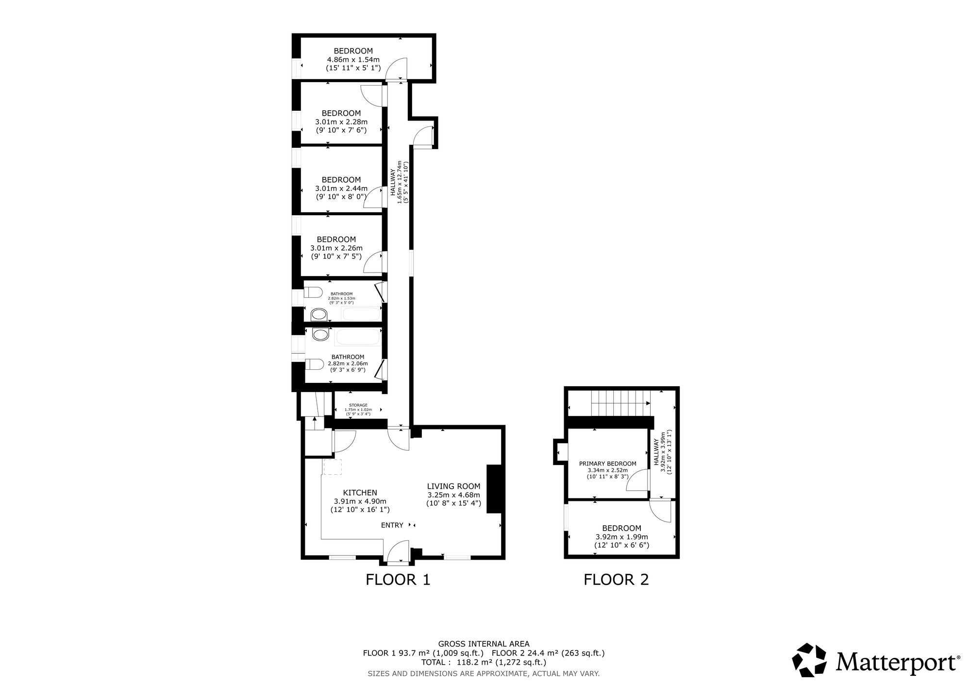 32 Esk Street, Carlisle floorplan