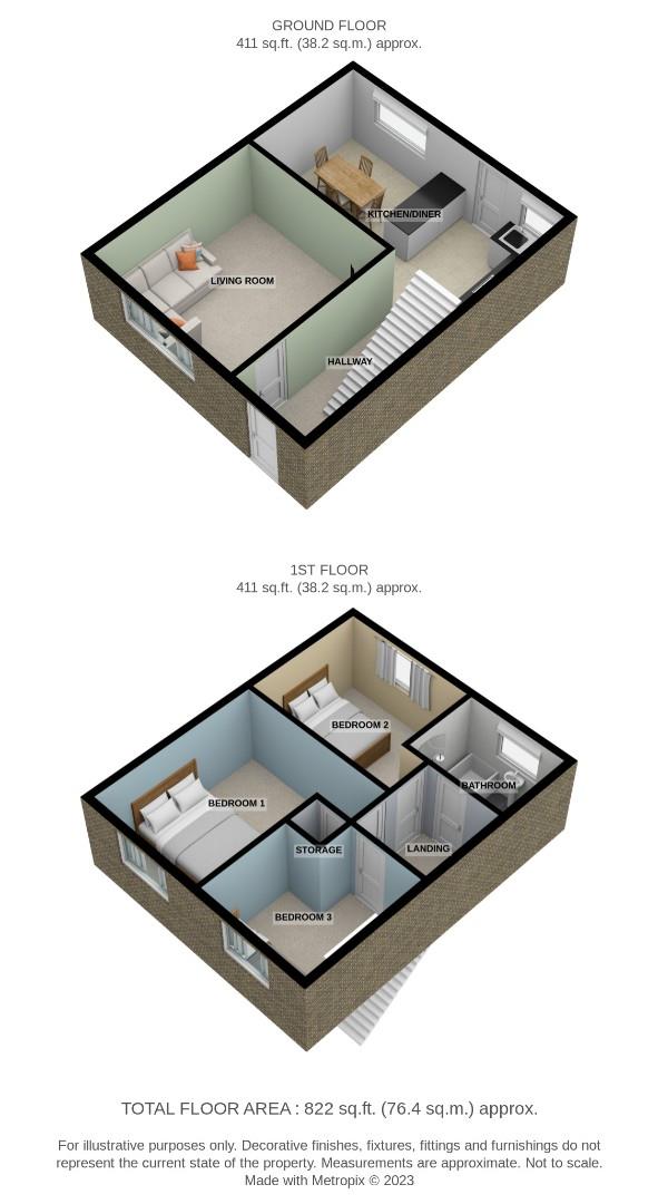 Elvard Close, Withywood, Bristol BS13, 3 bedroom terraced house for sale 64100473 PrimeLocation
