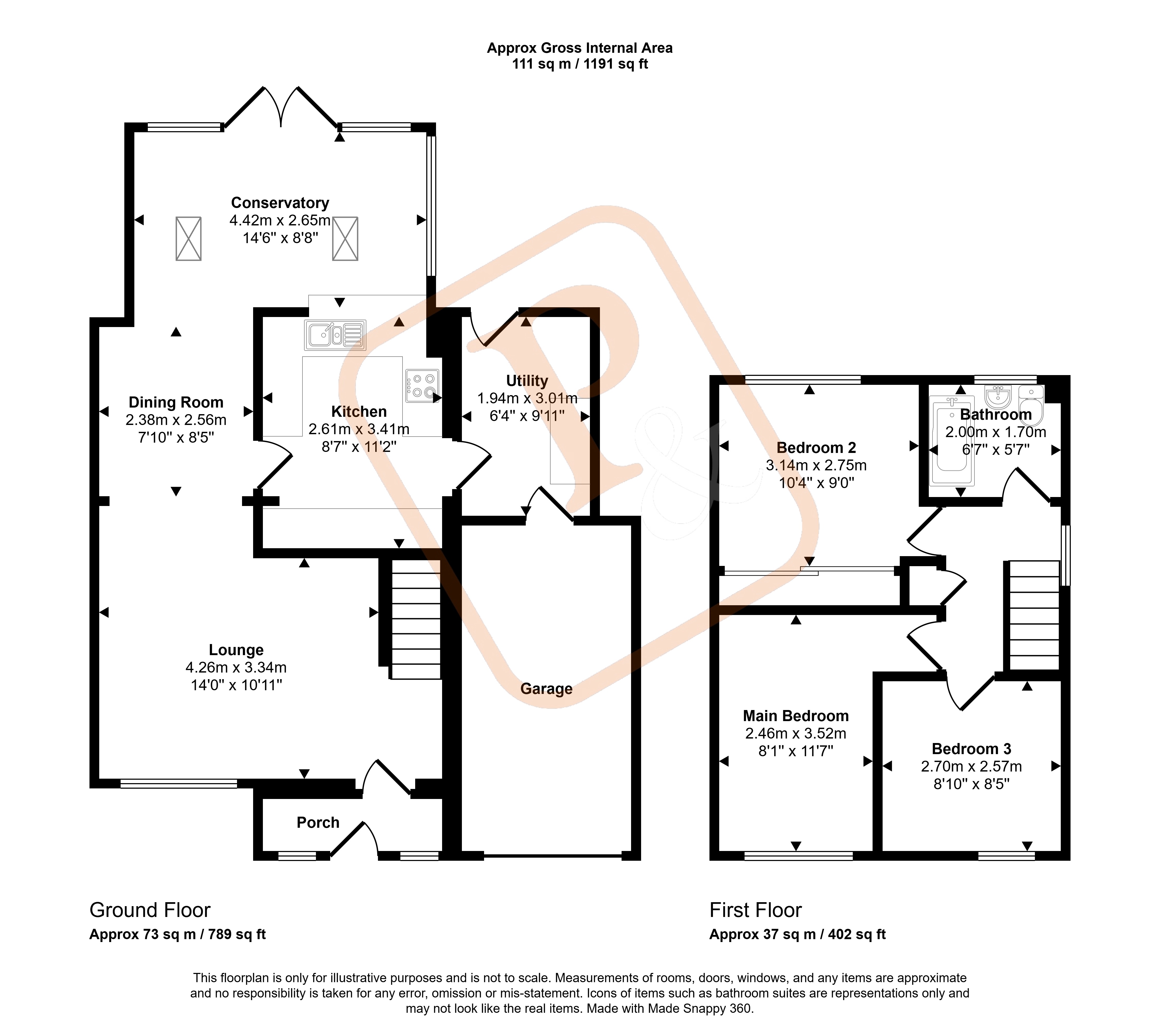 Mandeville Road, Colchester floorplan