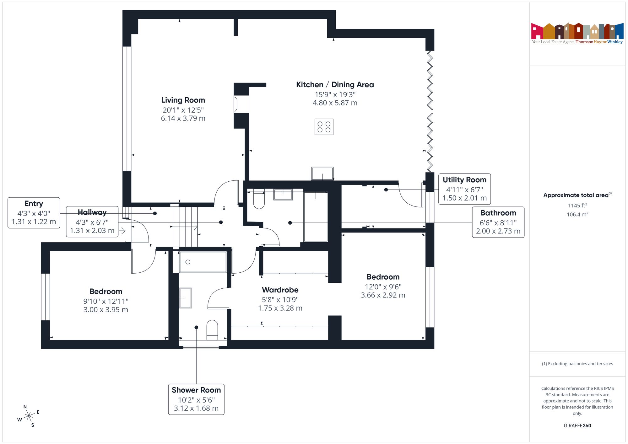 43 Silver Howe Close, Kendal floorplan