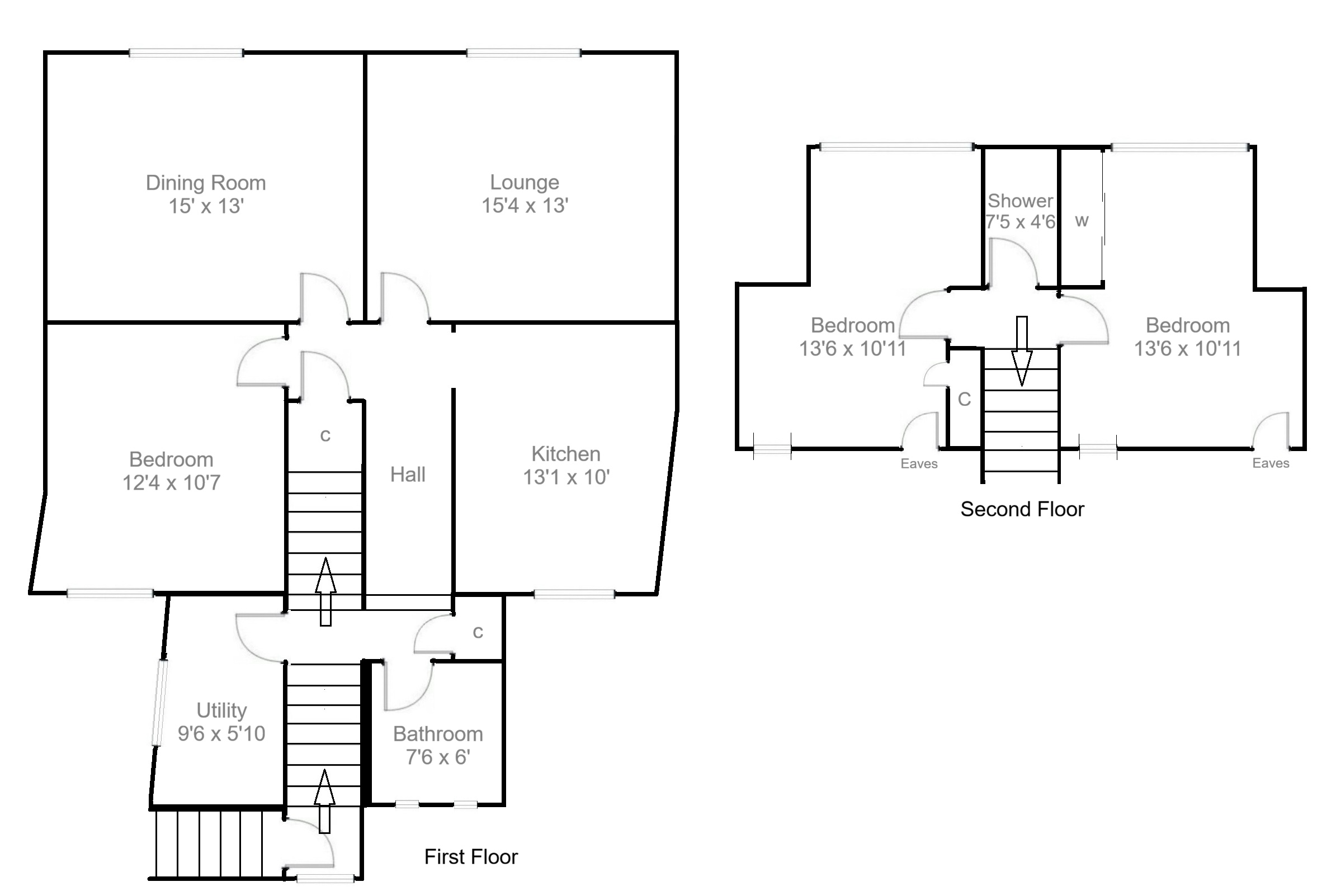 206, Riverside Road, Lanark floorplan
