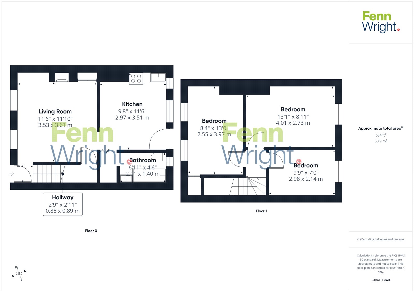 2, Tanfield Tye, Chelmsford floorplan