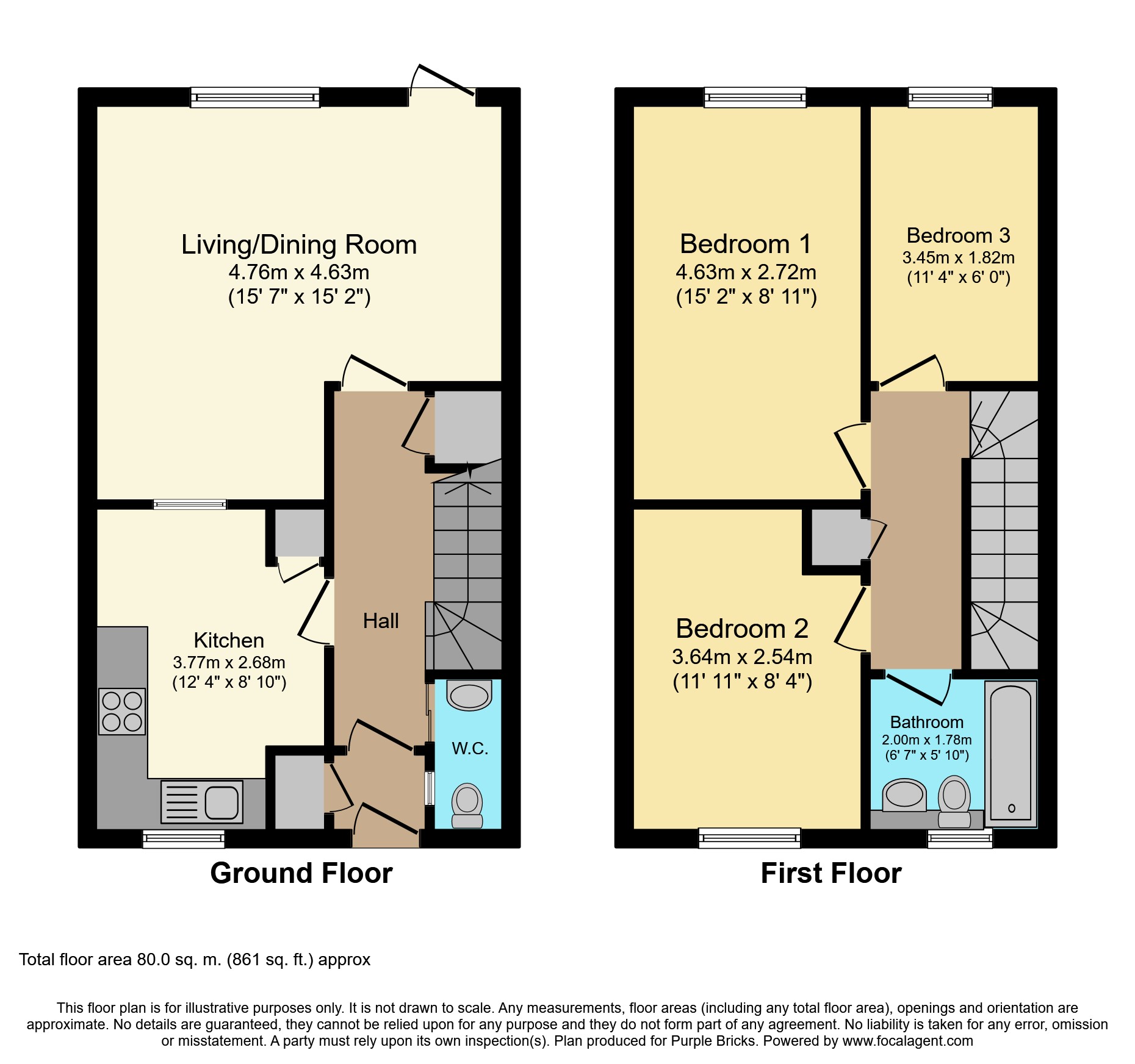 3 Bedrooms Terraced house for sale in Glen View, Gravesend DA12