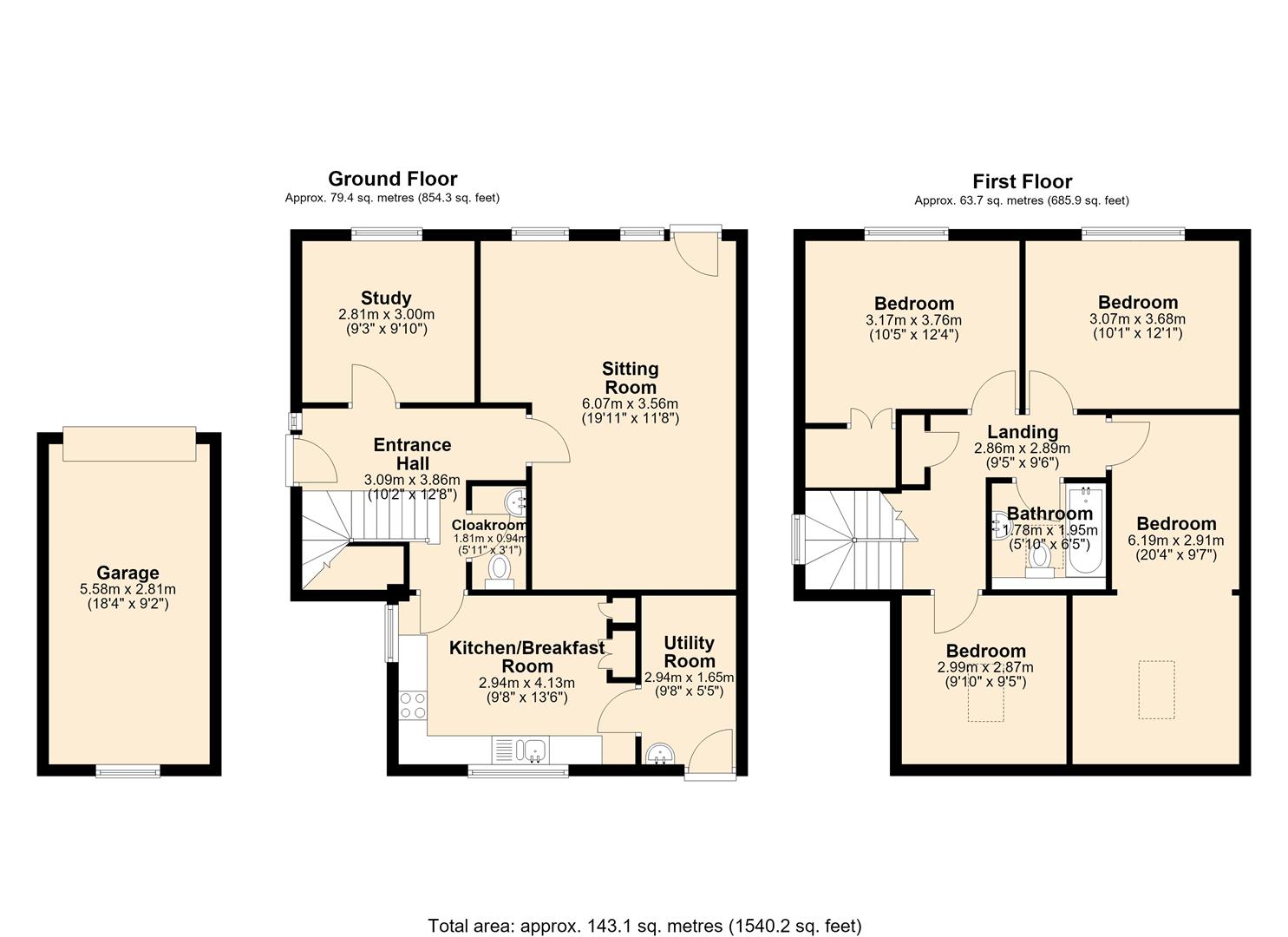 4, Ashopton Drive, Bamford, Hope Valley floorplan