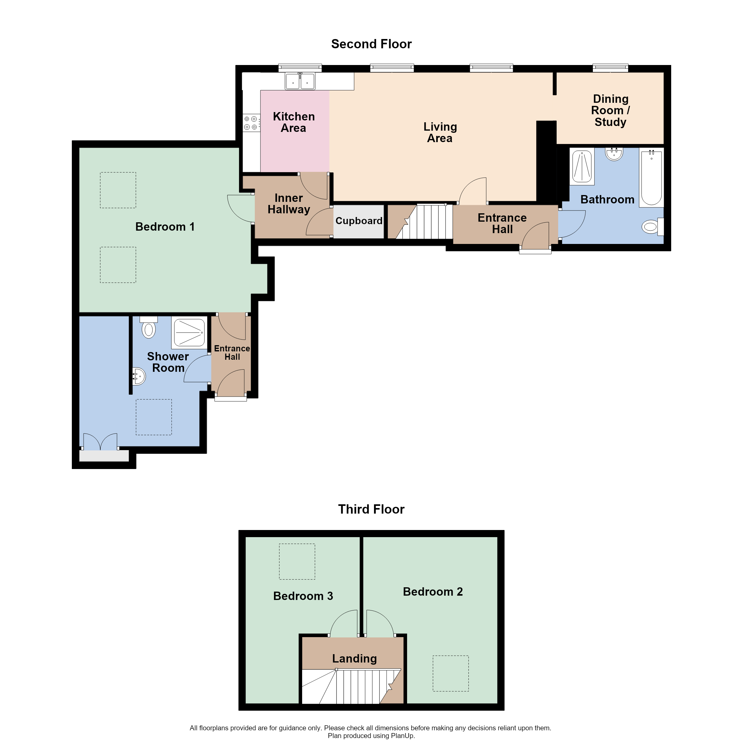 Apt 17 The George, St. Johns Road, Buxton floorplan
