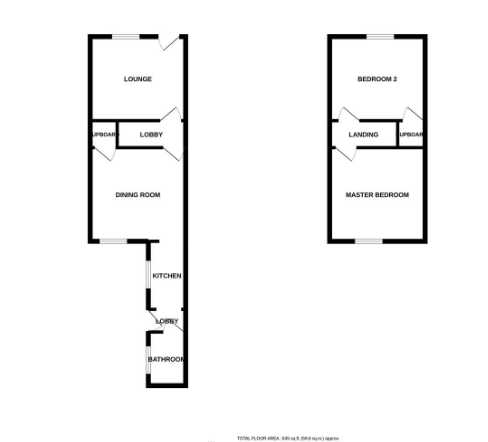 37, Weston Street, Swadlincote floorplan