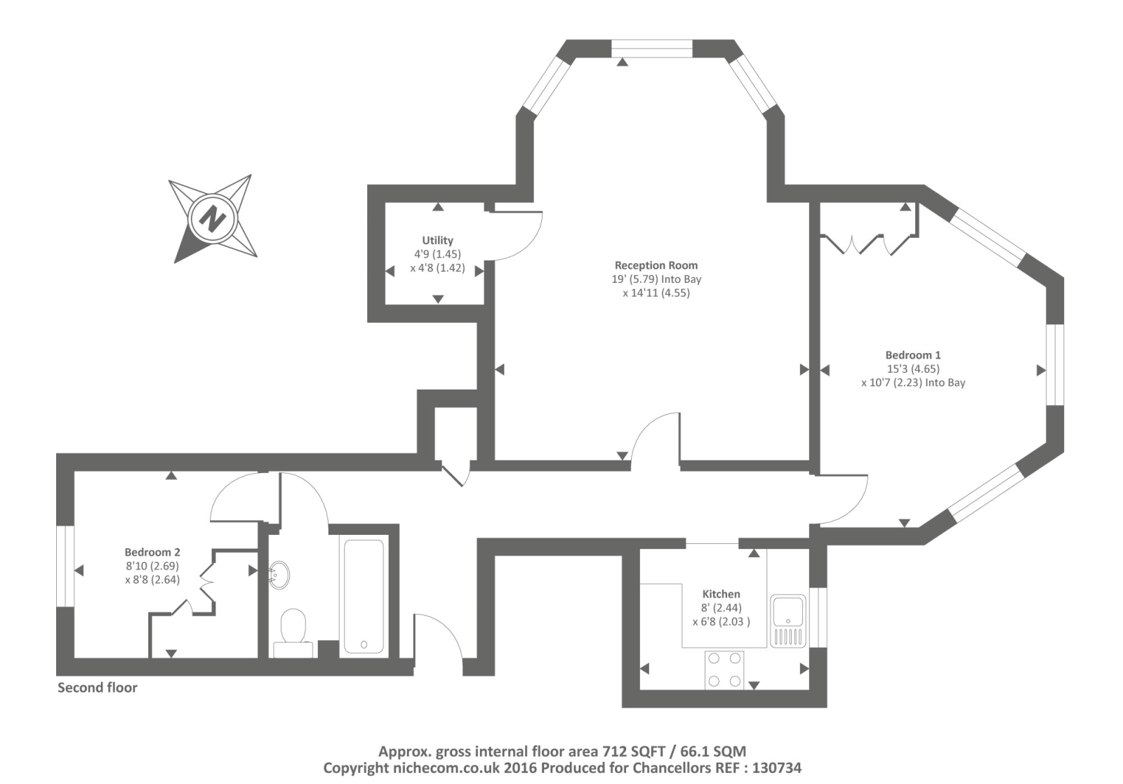 2 Bedrooms Flat for sale in Taplow, Berkshire SL6