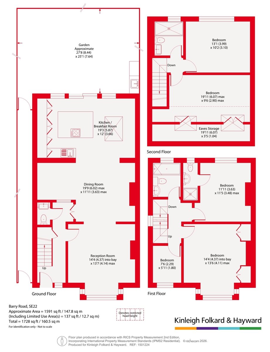 257, Barry Road, London floorplan