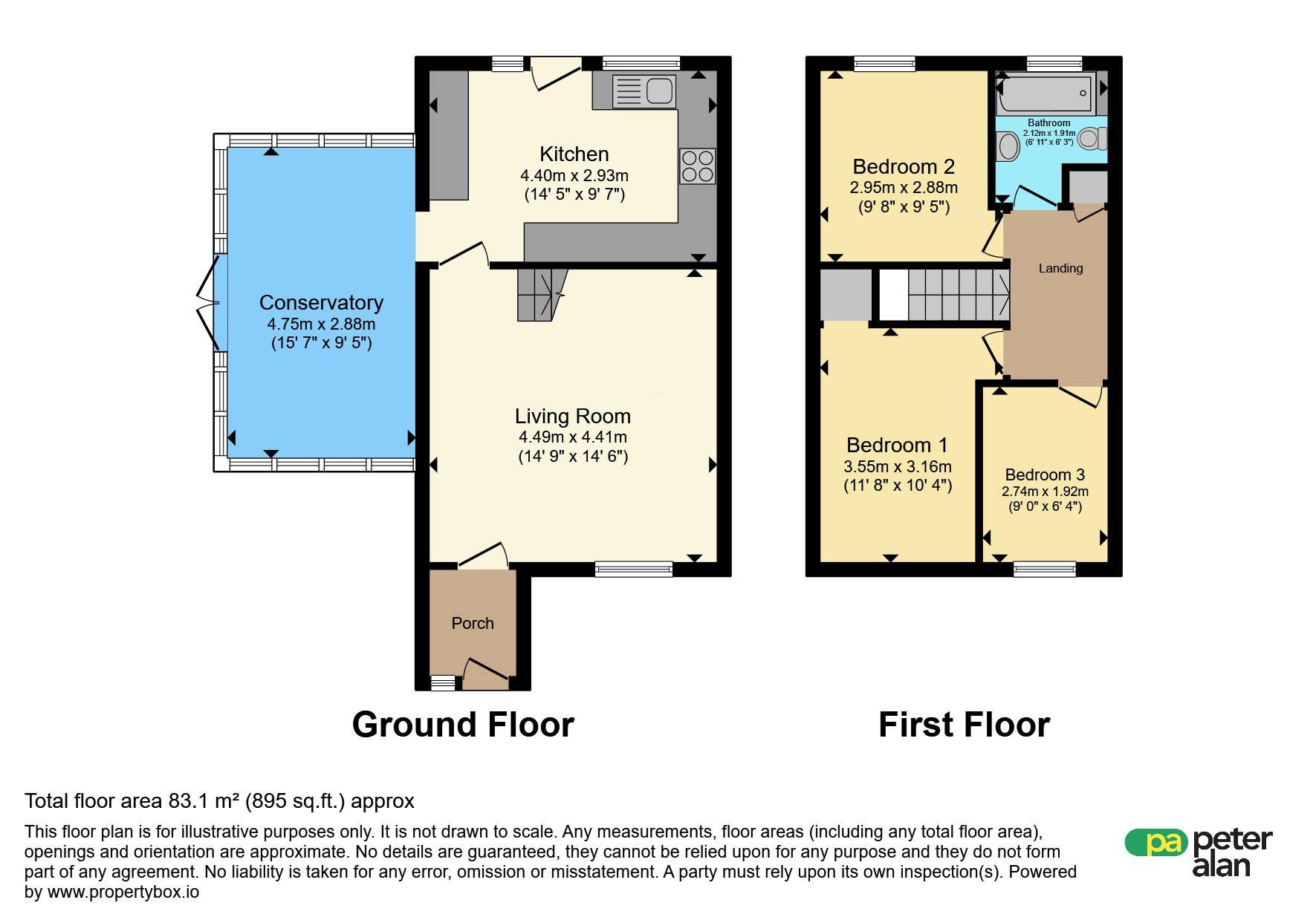 41, Wyefield Court, MONMOUTH floorplan