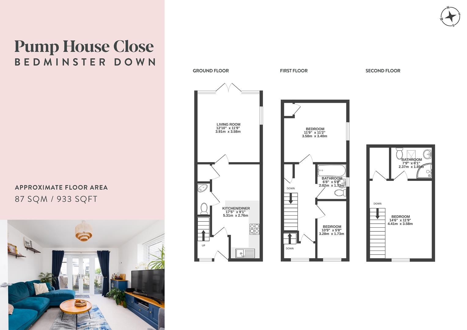 7, Old Pump House Close, Bristol floorplan