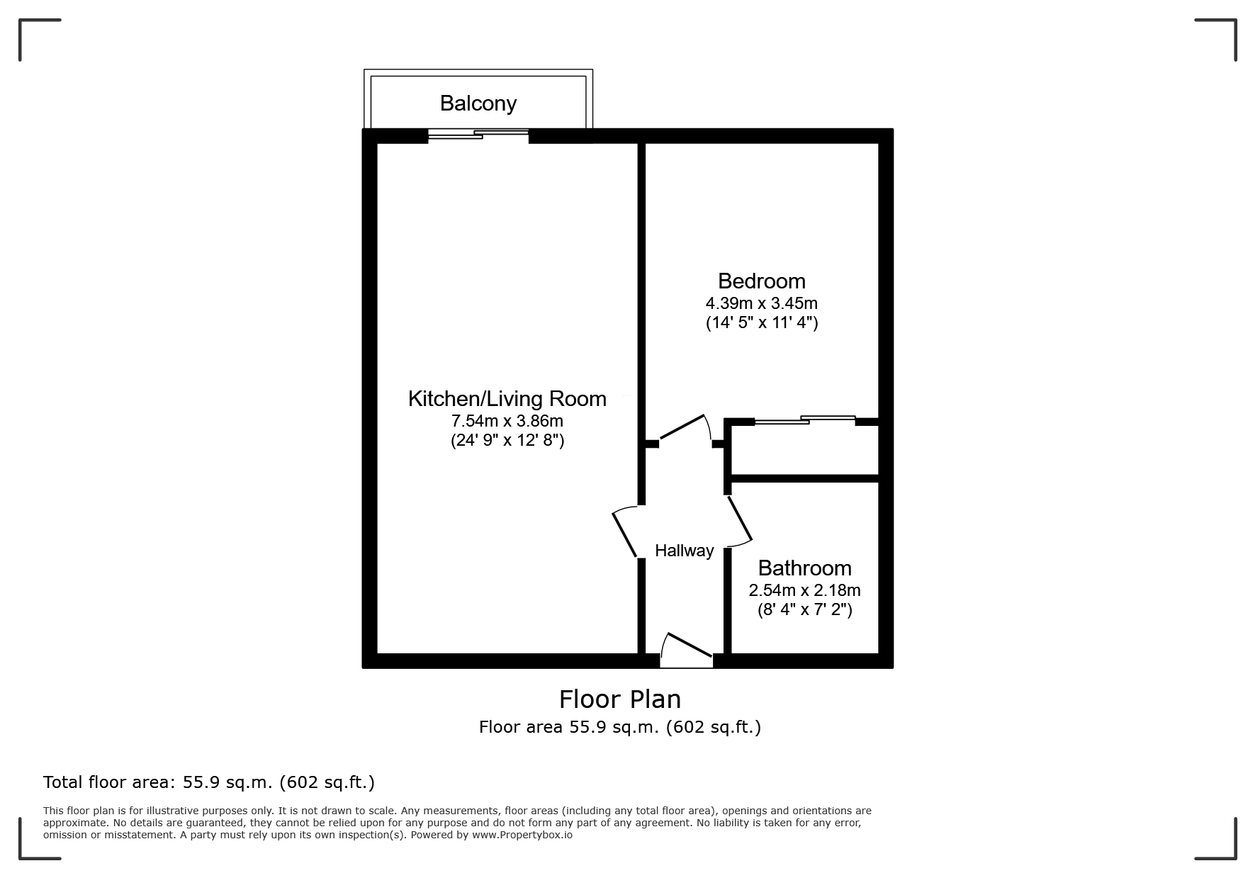 32, Advent House 1, New Islington floorplan