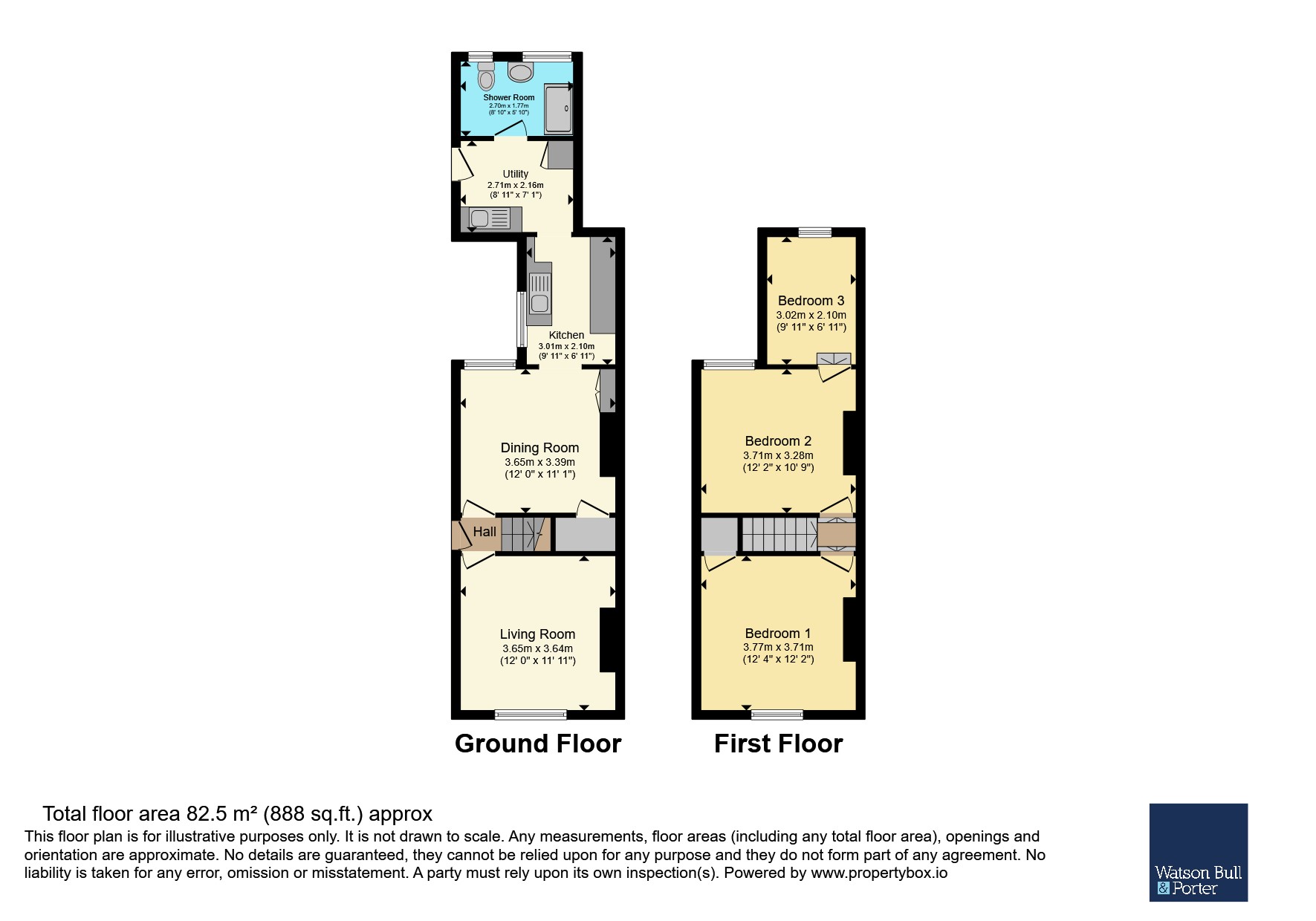 71, Marlborough Road, Isle of Wight floorplan
