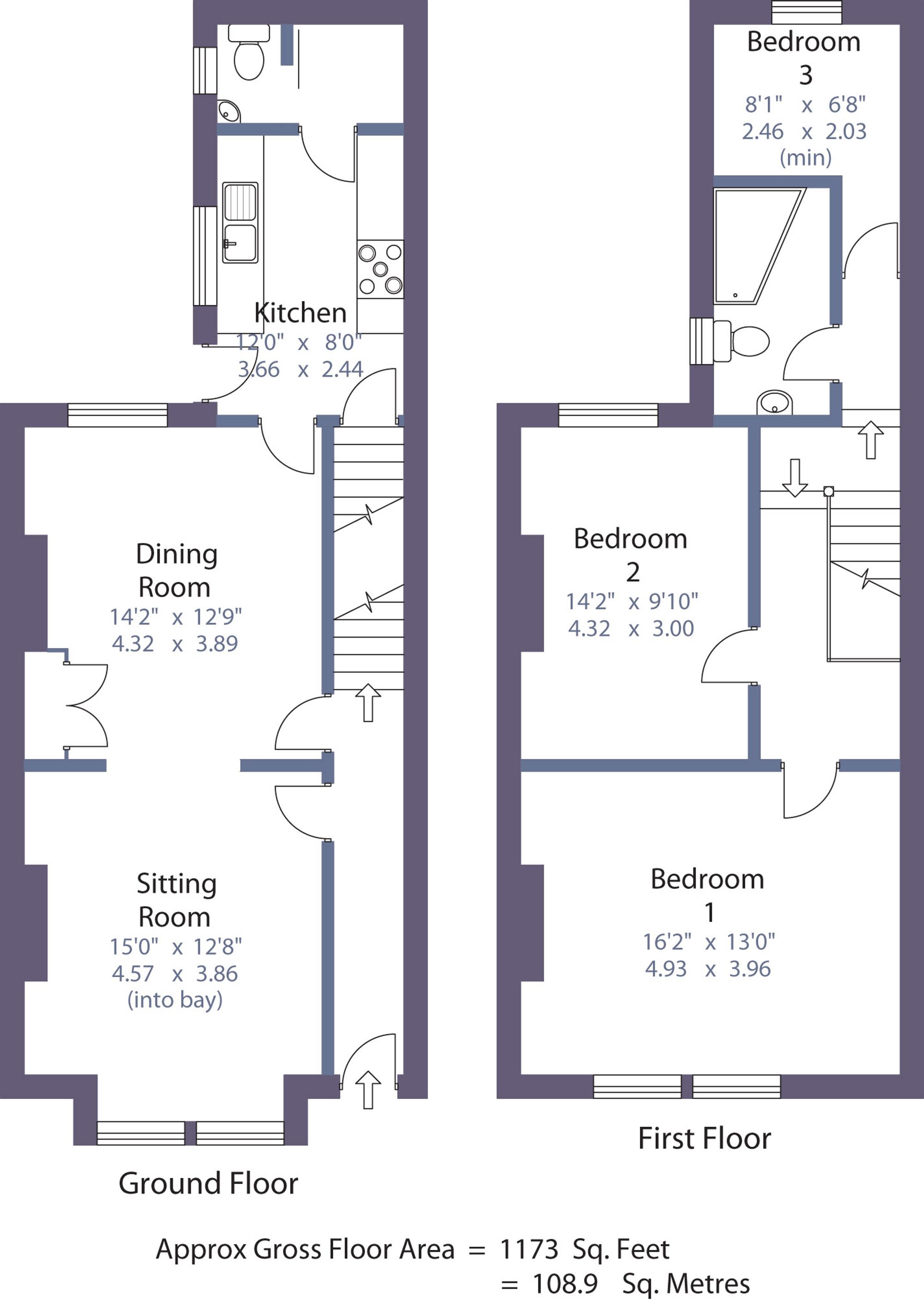 68 Stonefall Avenue, Harrogate floorplan