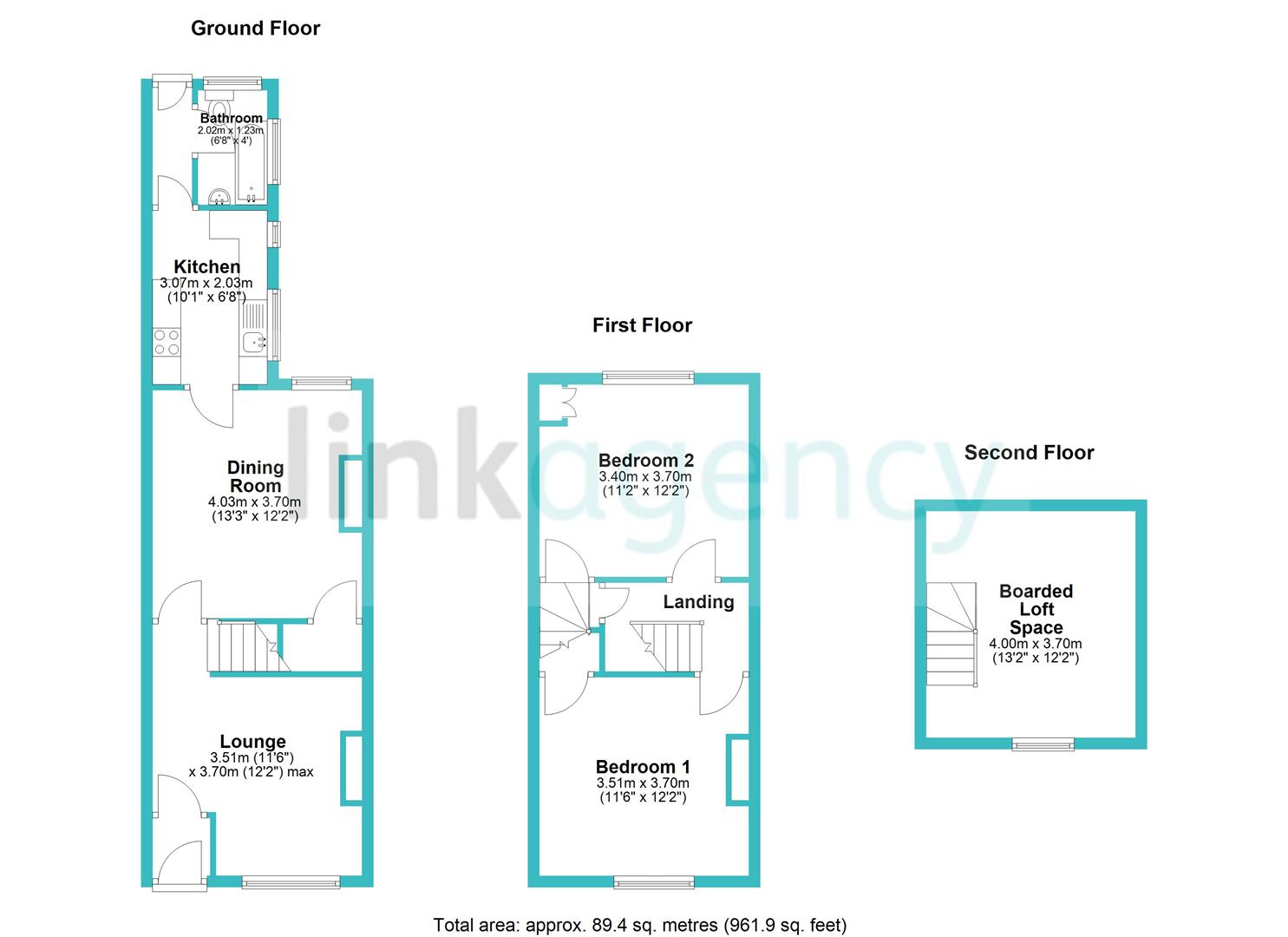 16, Fourth Avenue, Goole floorplan