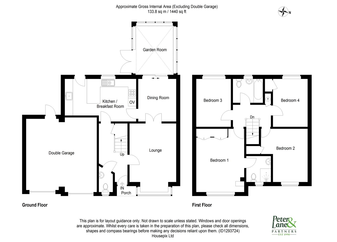 2, Payn Close, Huntingdon floorplan