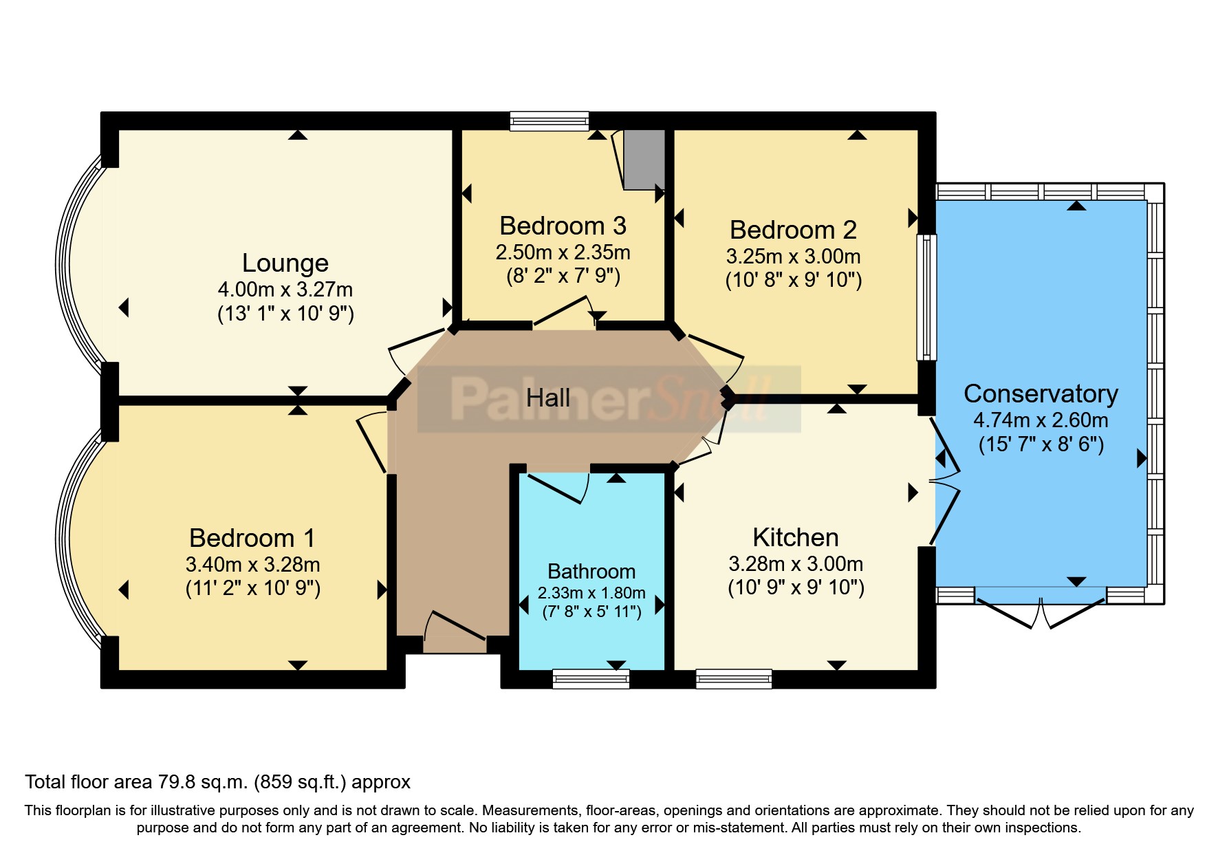 Daws Avenue, Wallisdown, Bournemouth, Dorset BH11, 3 bedroom bungalow