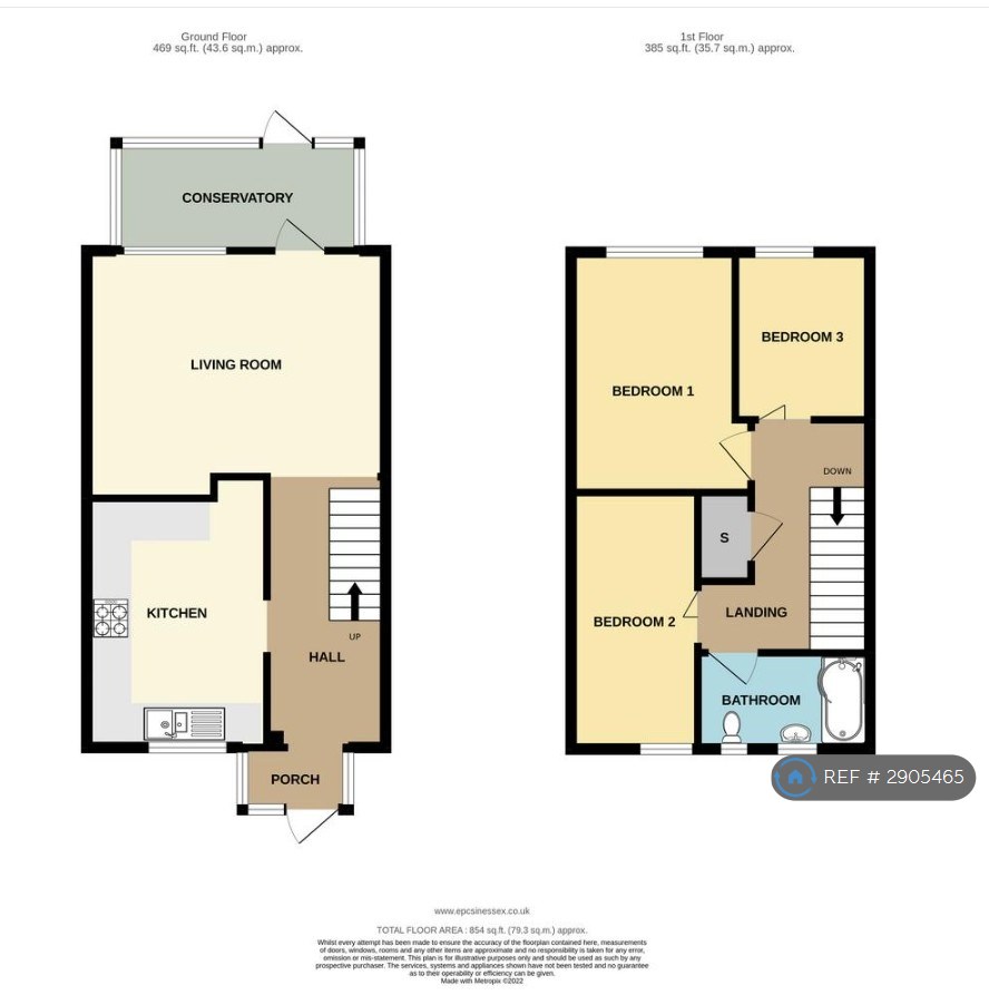 Highwood Close, Brentwood floorplan