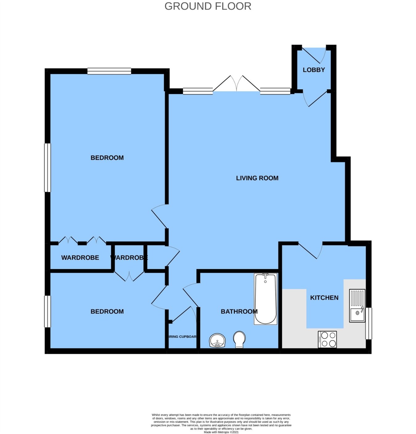 11 Abbey Court, St Martins Way, Battle floorplan