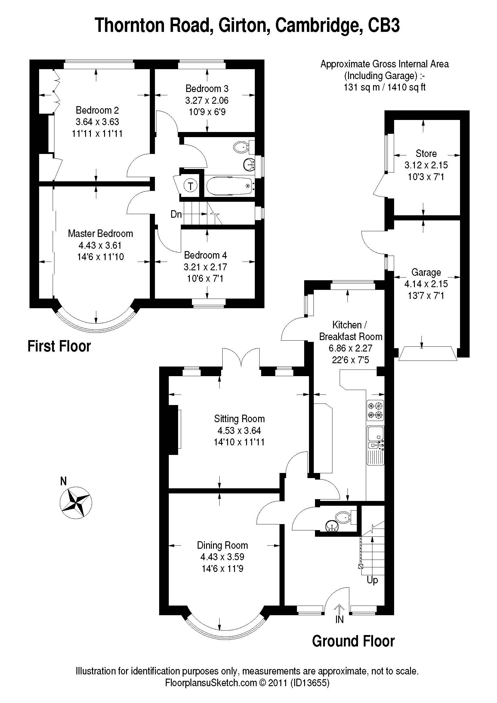4 Bedrooms  to rent in Girton, Cambridge CB3