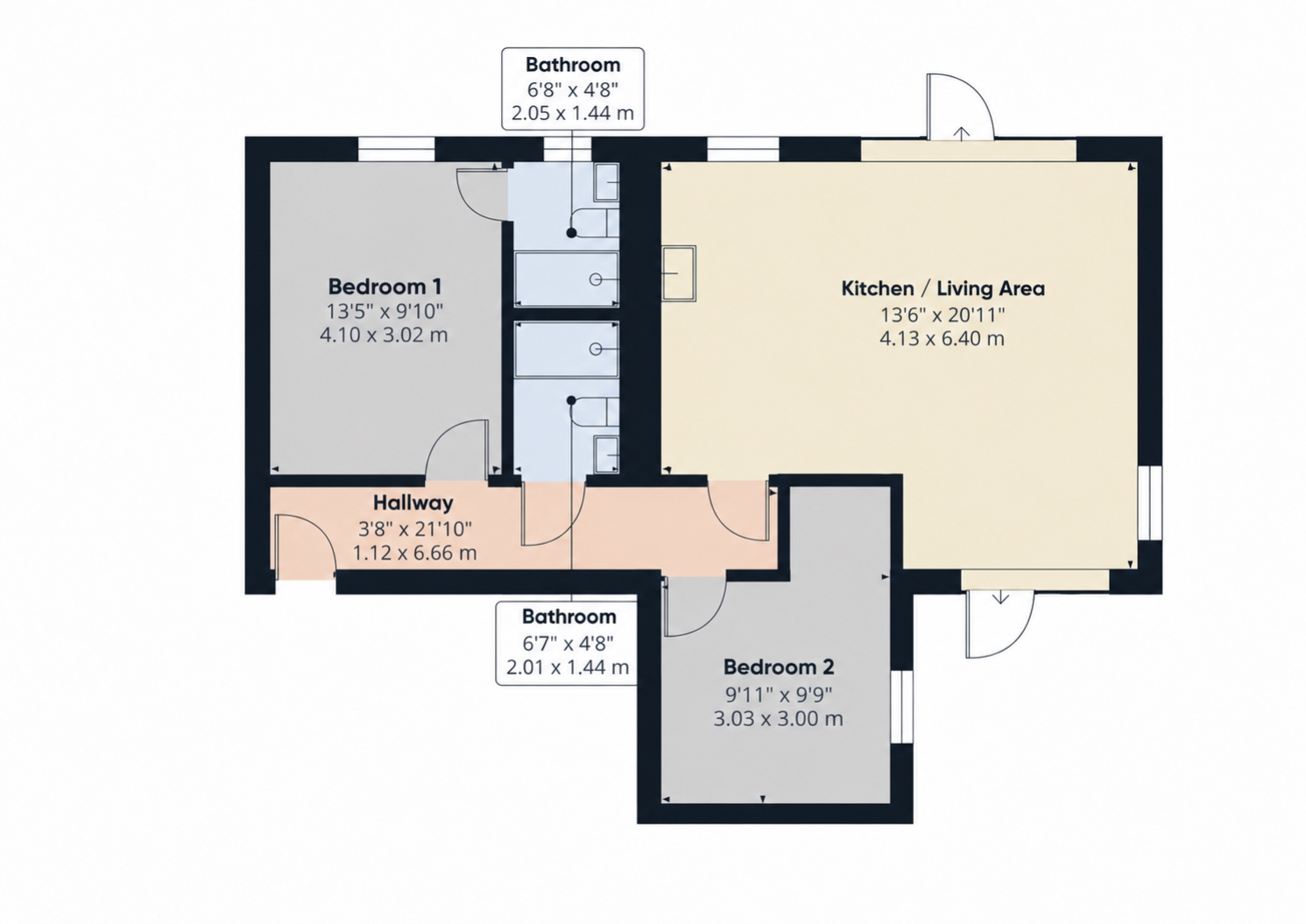 Dowty Lofts, Cheltenham floorplan