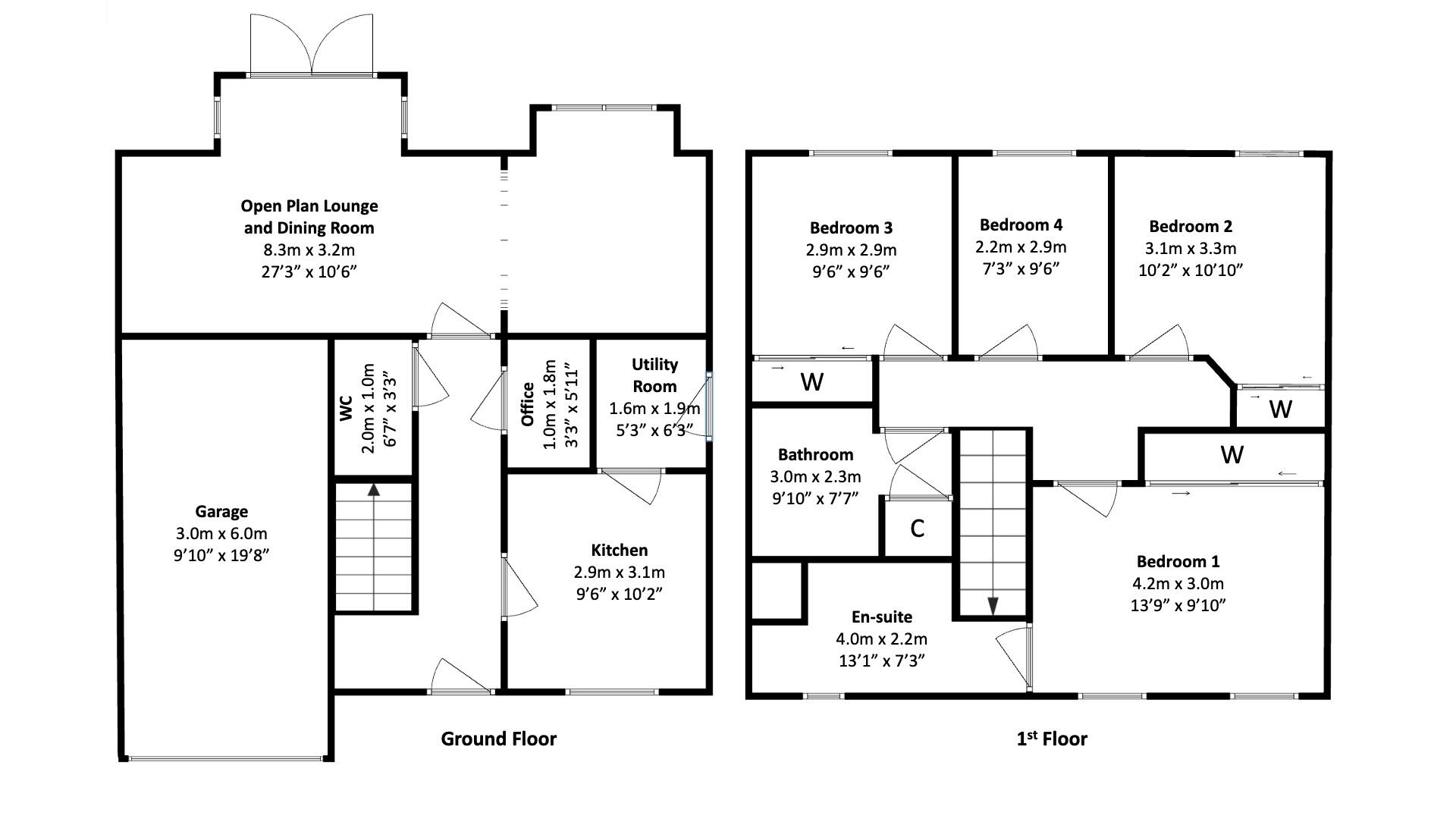 14, Kilkeel Avenue, Coatbridge floorplan