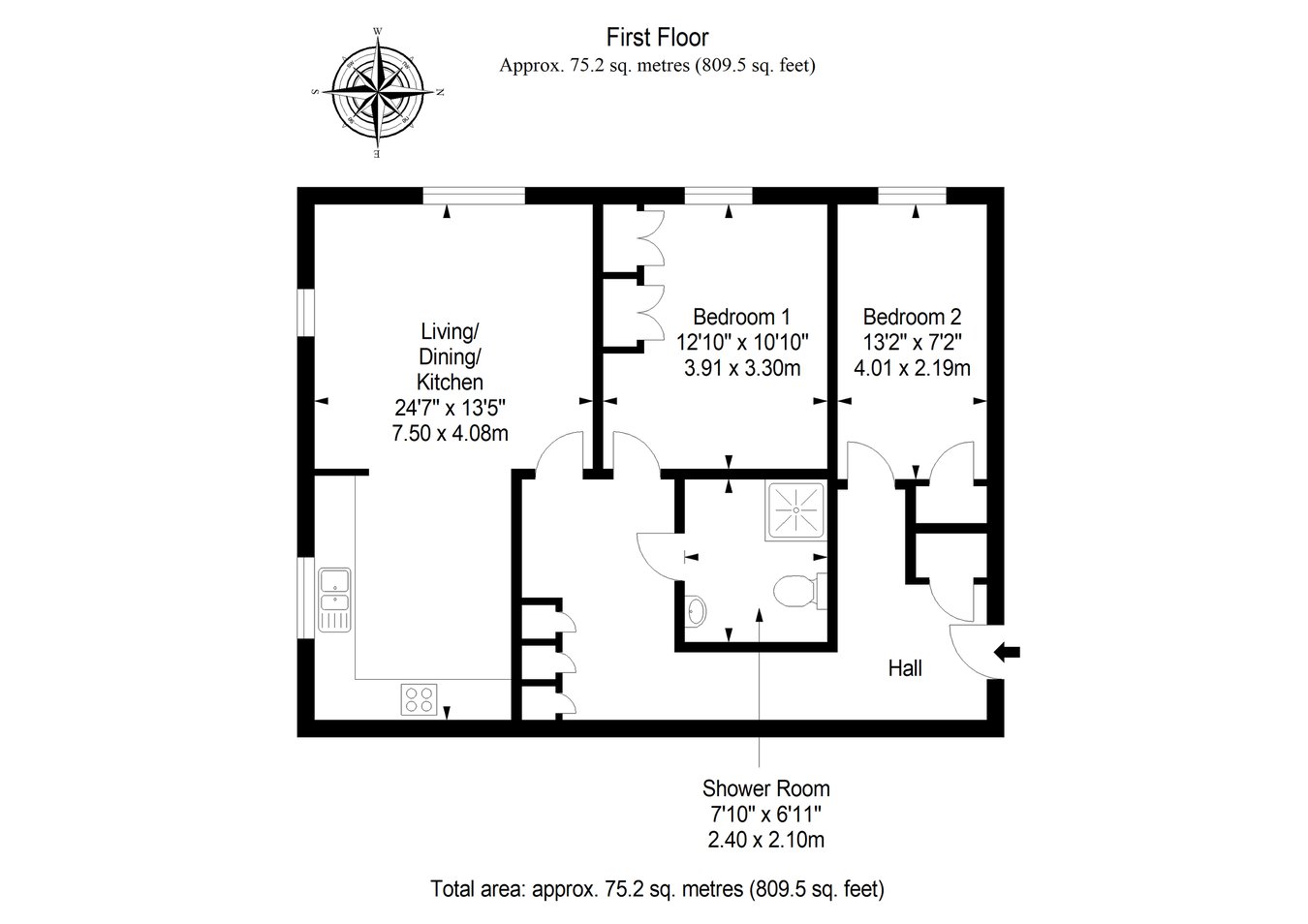24 The Walled Gardens, Abbey Park Avenue, St Andrews floorplan