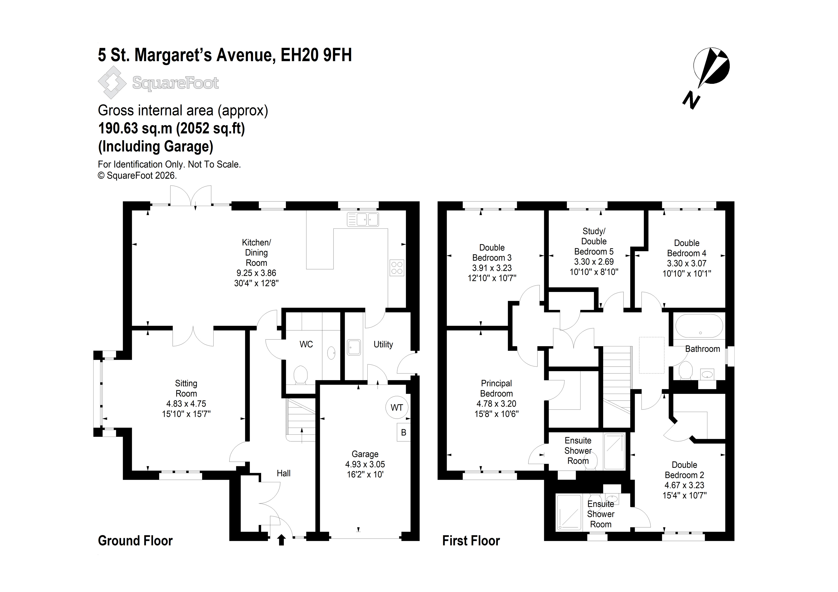 5, St. Margarets Avenue, Midlothian floorplan