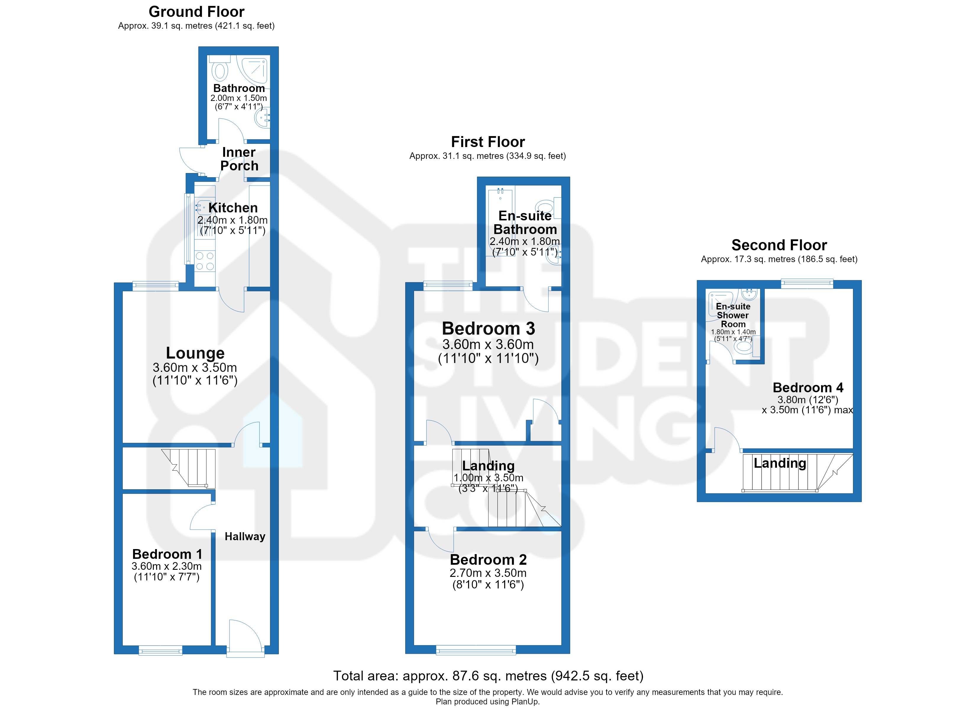 Cloister Street, Nottingham floorplan