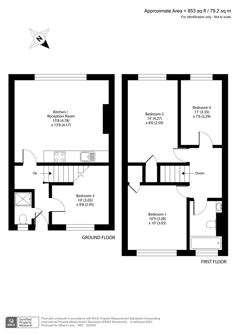 106, Sherfield Gardens, Roehampton floorplan