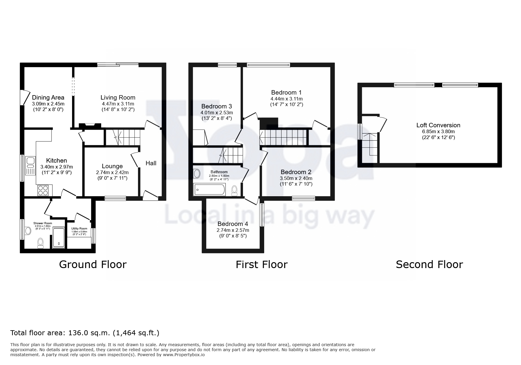 10, Bernhardt Crescent, Stevenage floorplan