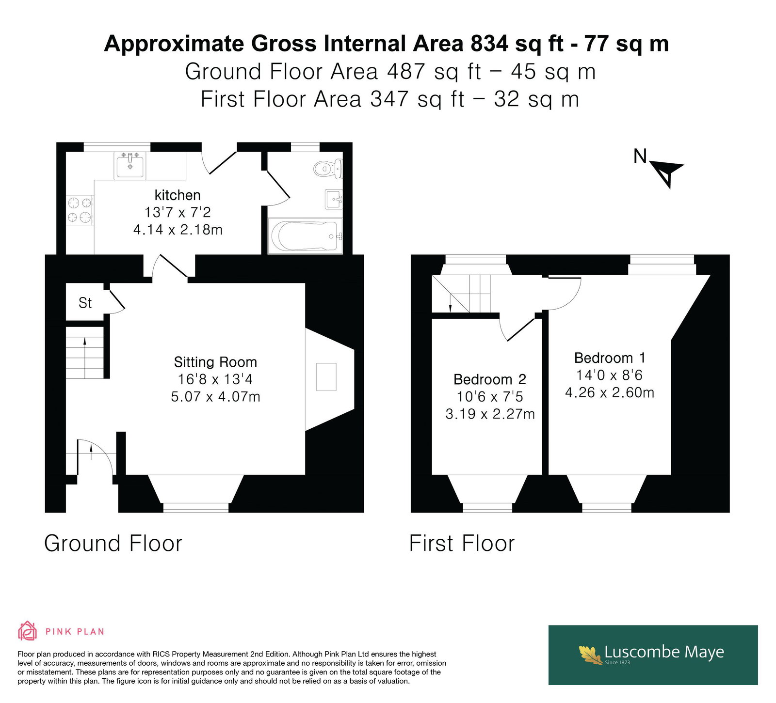 7, Canes Cottages, Brixton floorplan