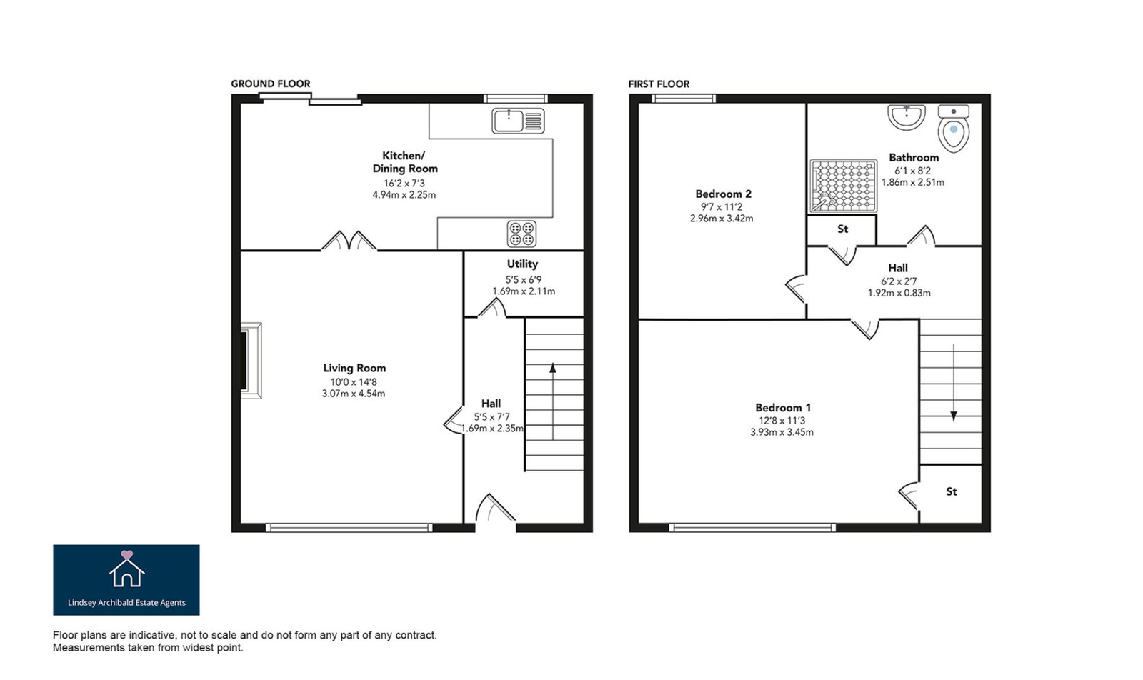 8, Alloway Crescent, Bonnybridge floorplan