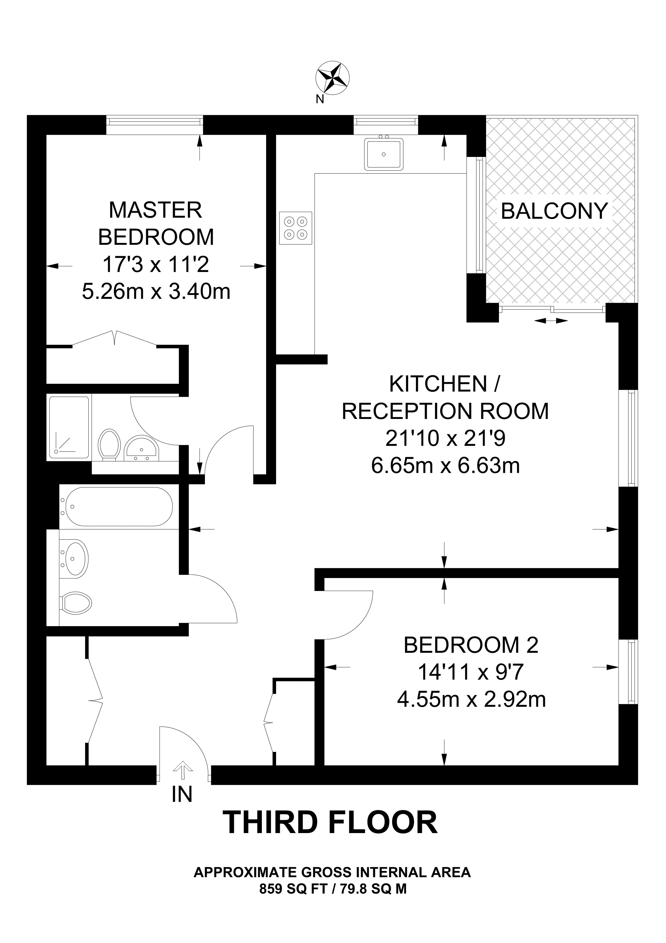 2 Bedrooms Flat to rent in Walworth Road, Southwark SE17