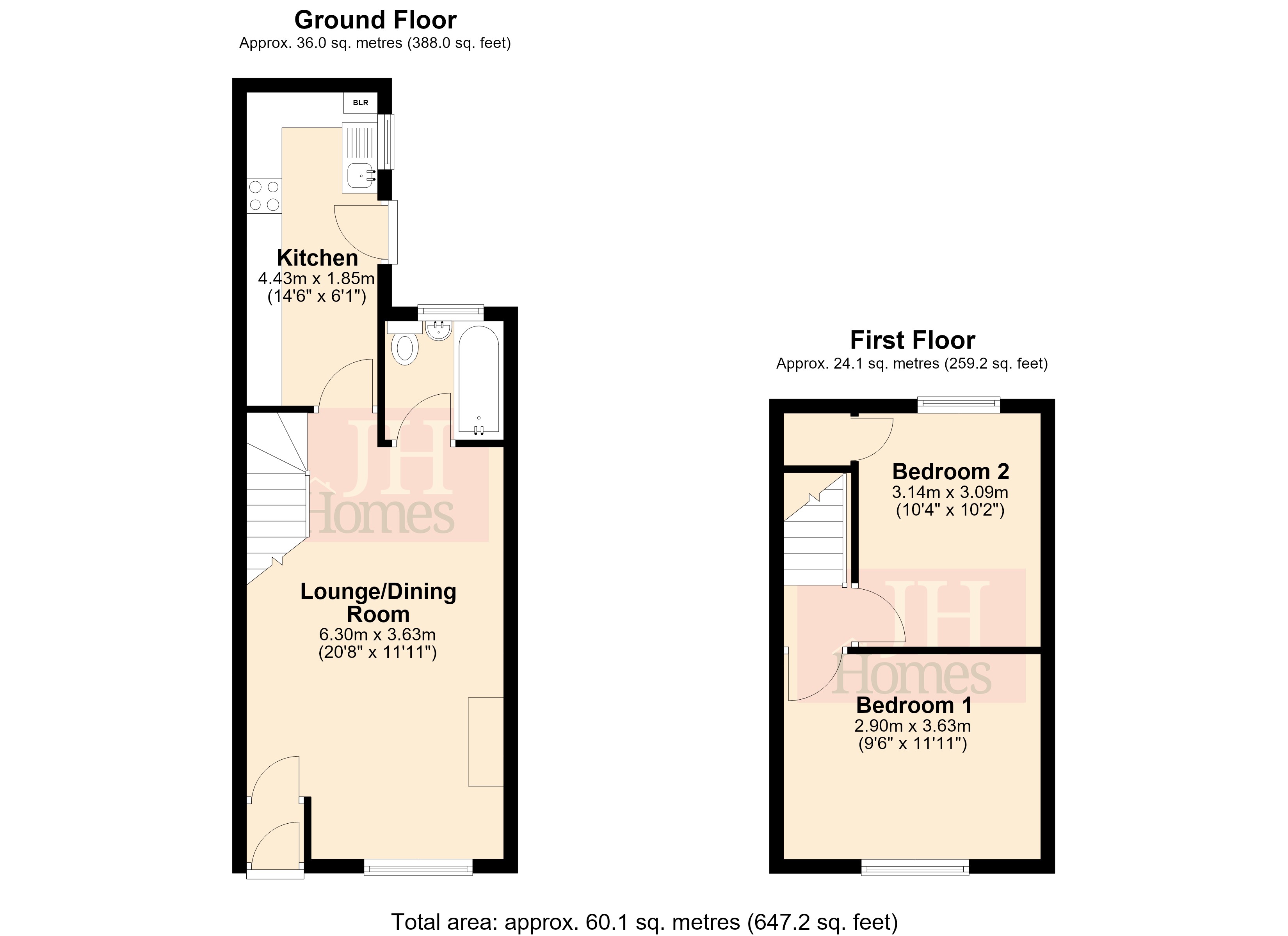 Cavendish Street, Dalton-in-Furness floorplan
