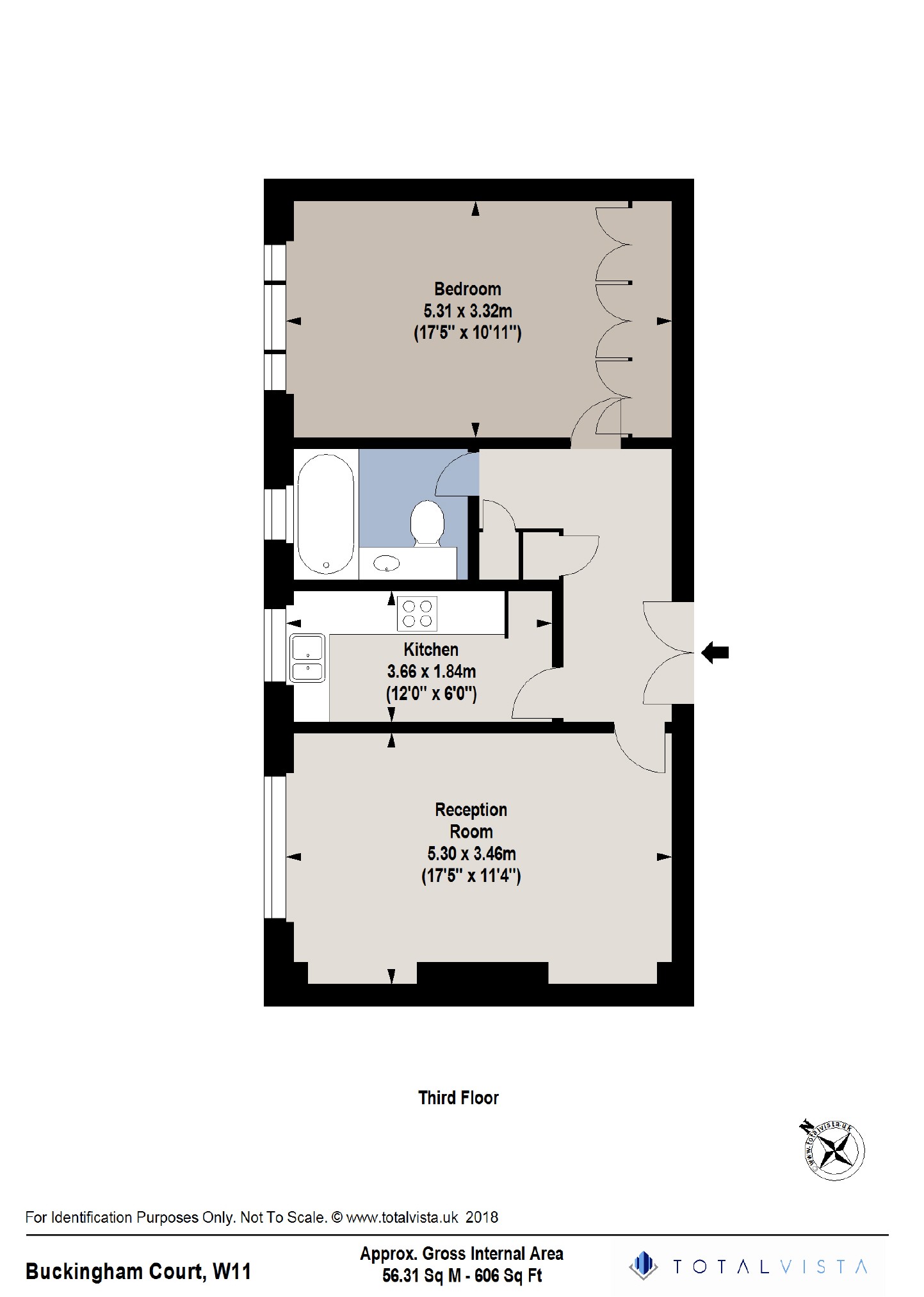 1 Bedrooms Flat to rent in Kensington Park Road, London W11