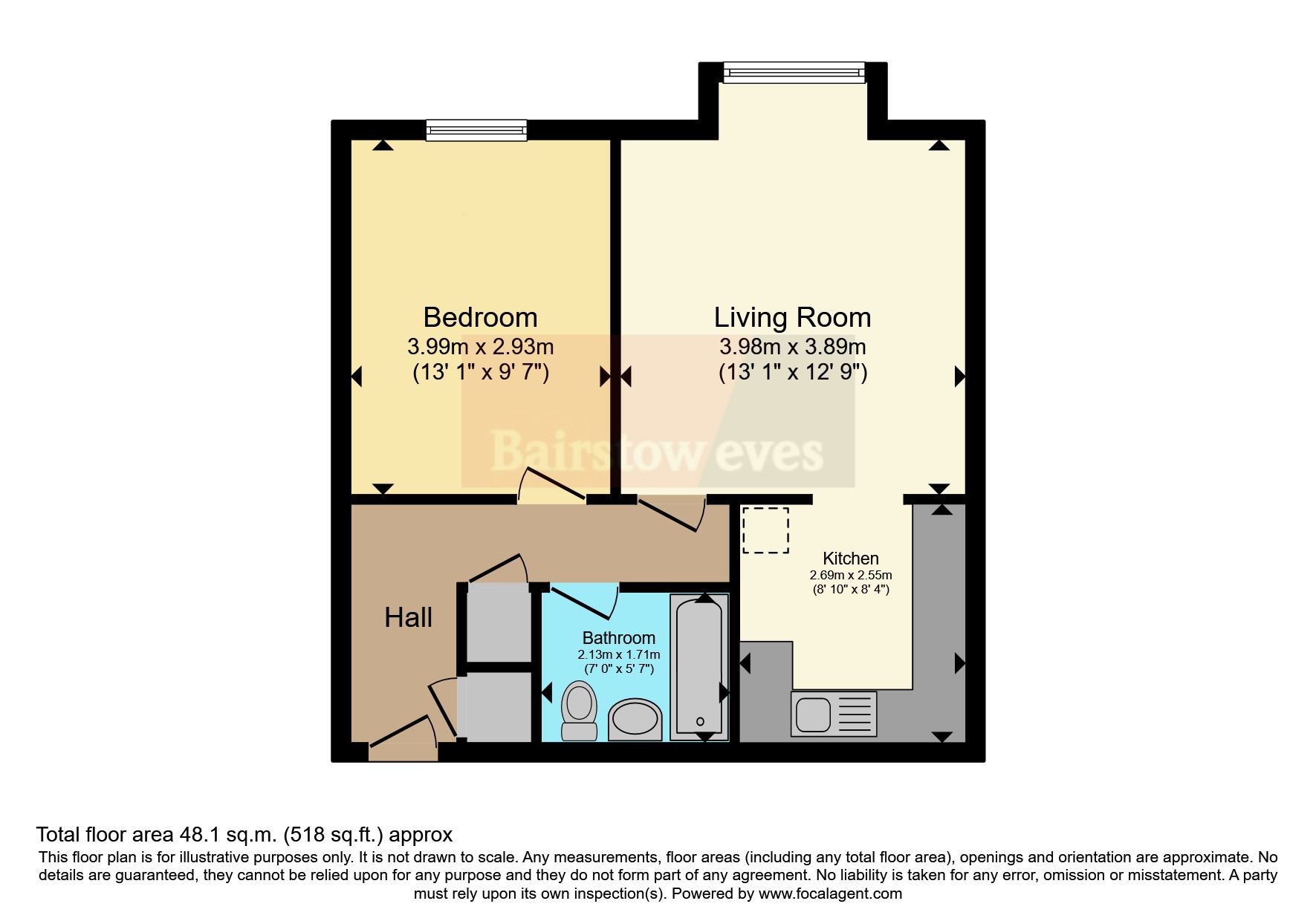 Reedham Drive, Purley, CR8 floorplan