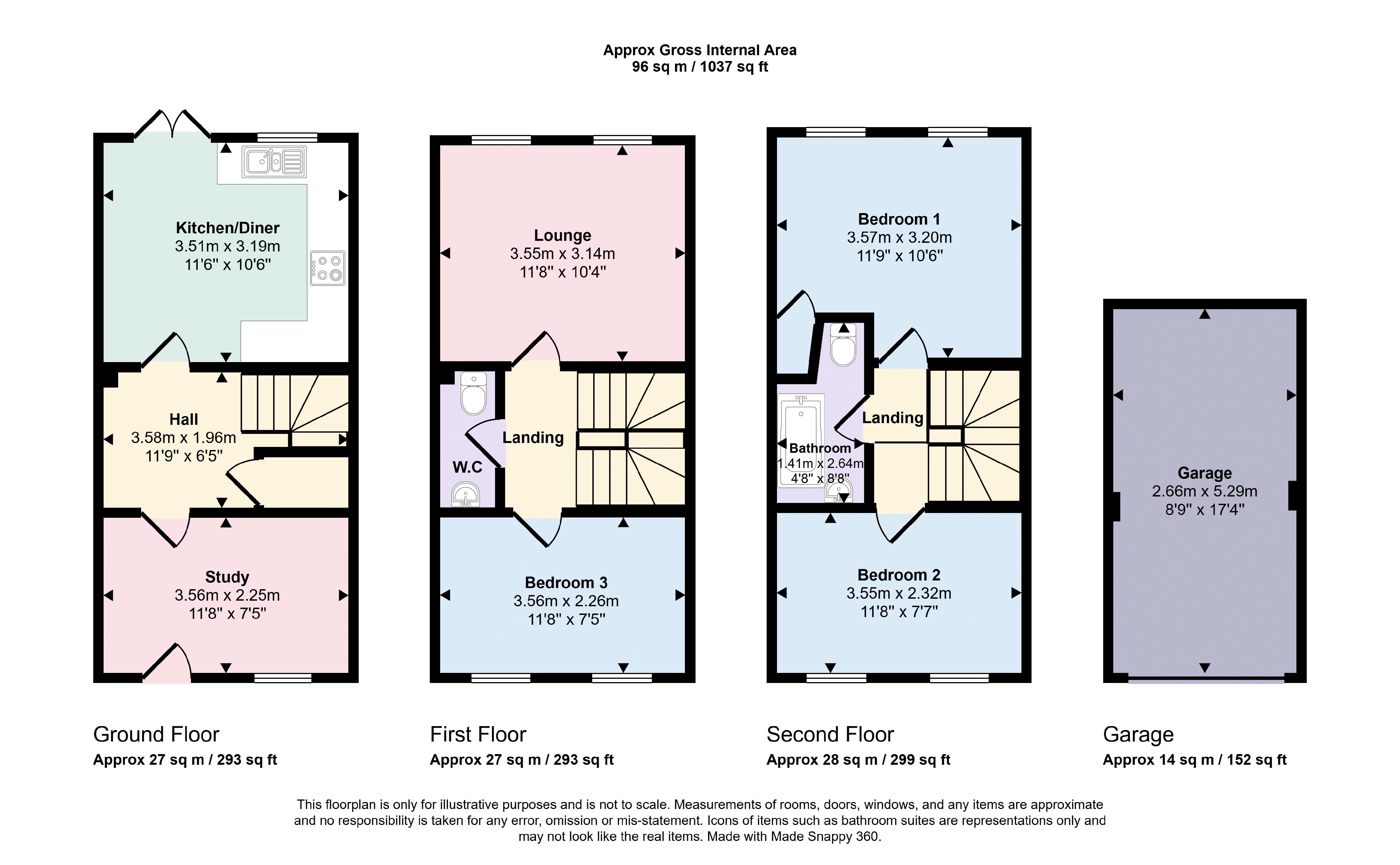 Taylors View, Trowbridge floorplan