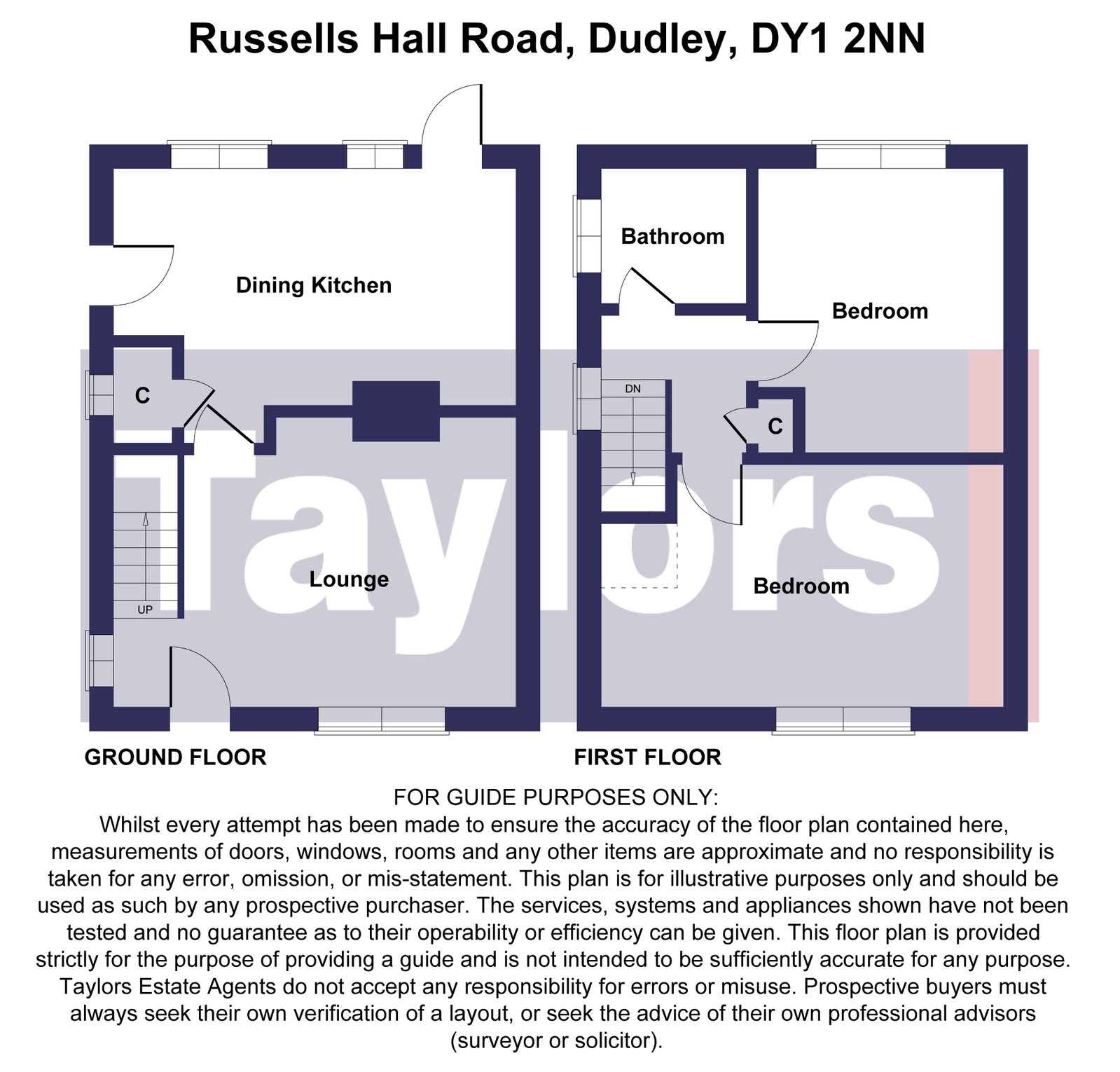 80, Russells Hall Road, Dudley floorplan