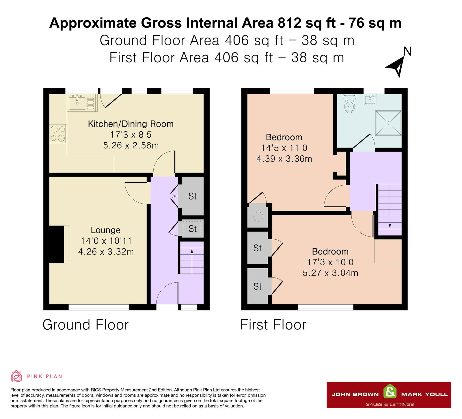 109, The Glade, Coulsdon floorplan